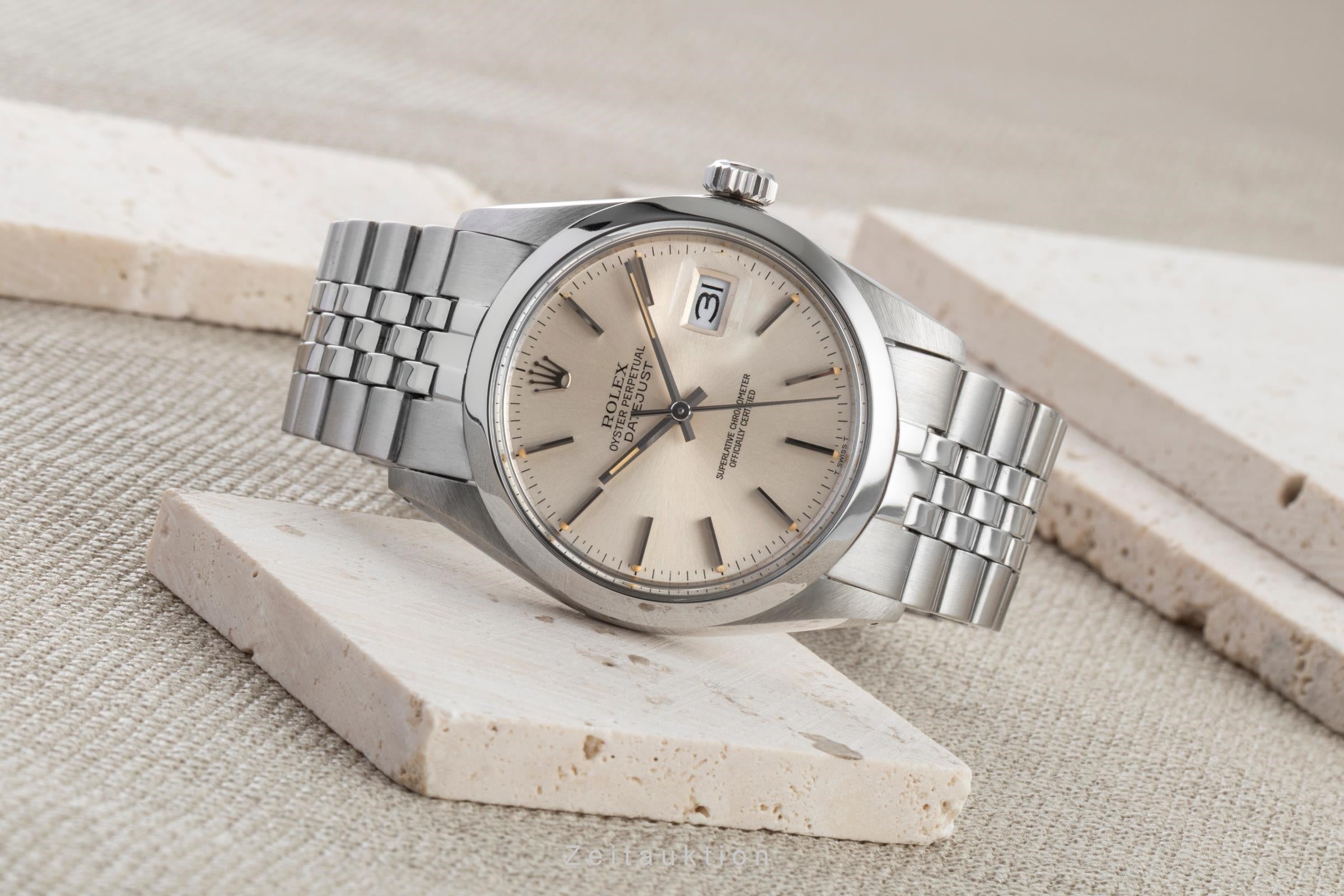 Rolex Datejust acier automatique montre pour hommes 16000 Vintage  [2601414]