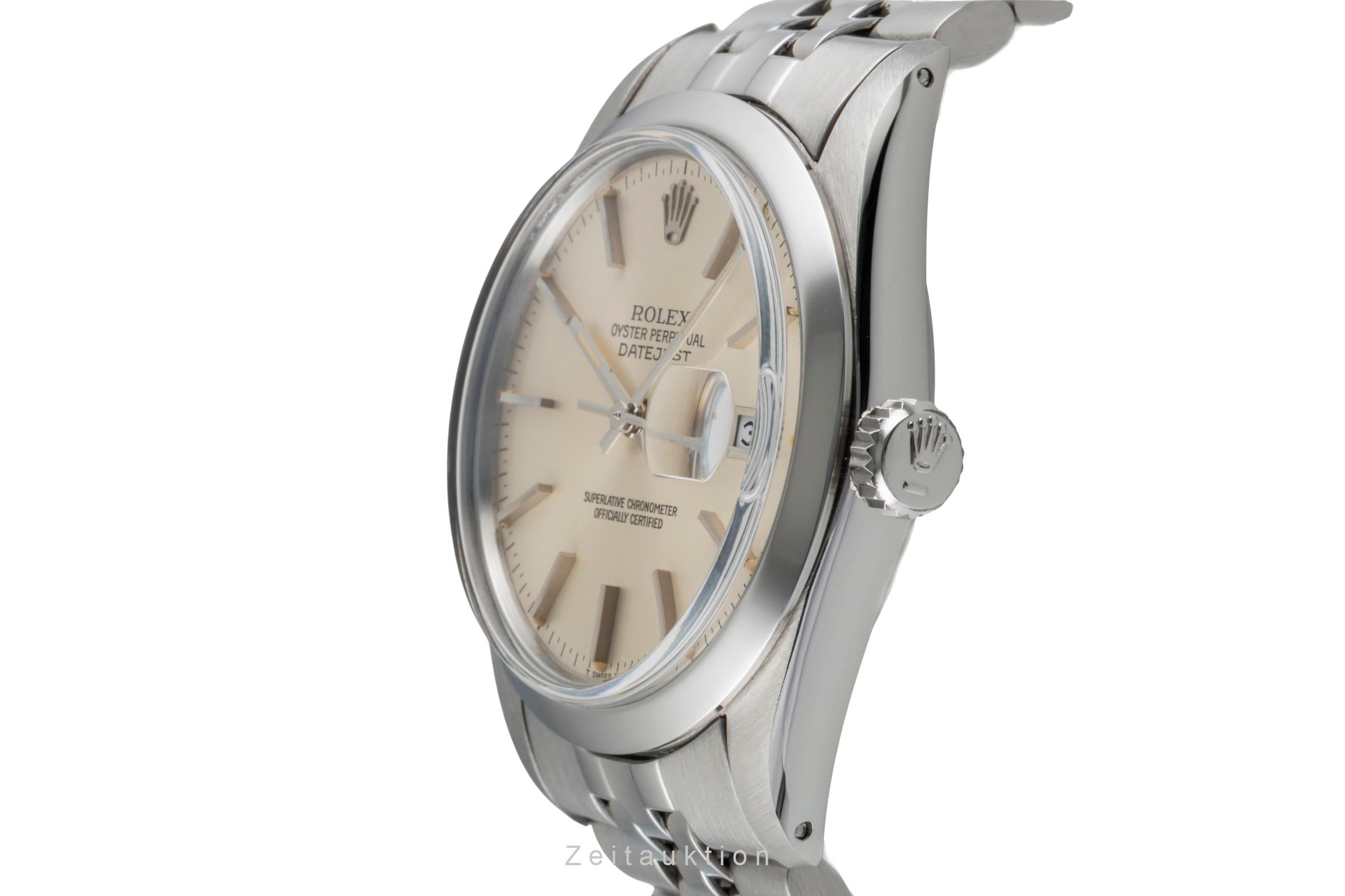 Rolex Datejust acier automatique montre pour hommes 16000 Vintage  [2601414]