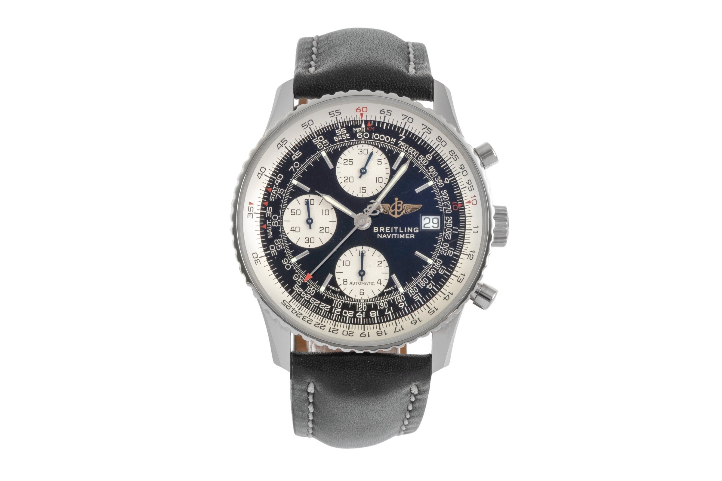 Breitling Navitimer chronograph steel automatic men's watch A13322  [2601417]