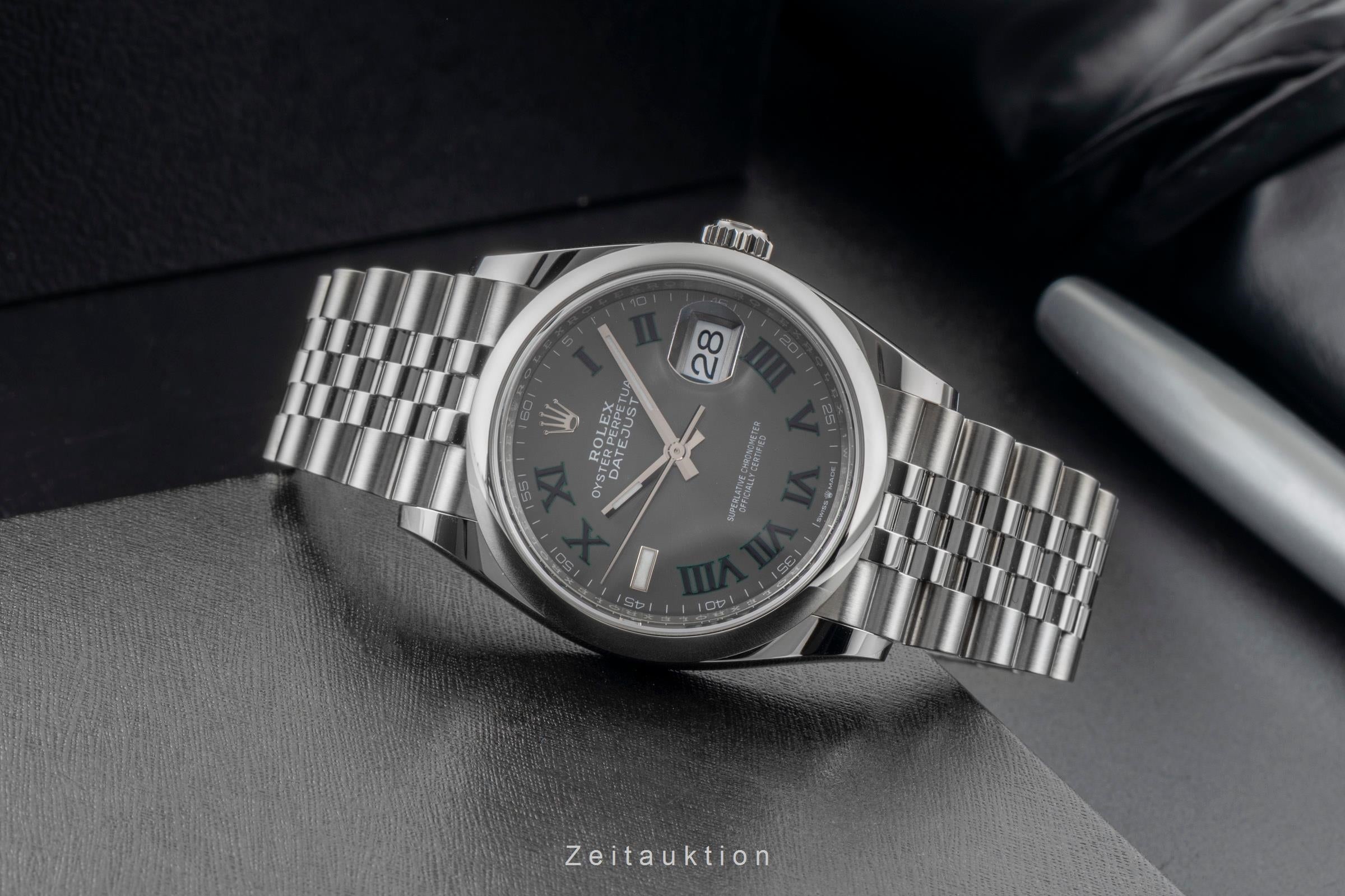 Rolex Datejust acier automatique montre pour hommes 126200  [2601421]