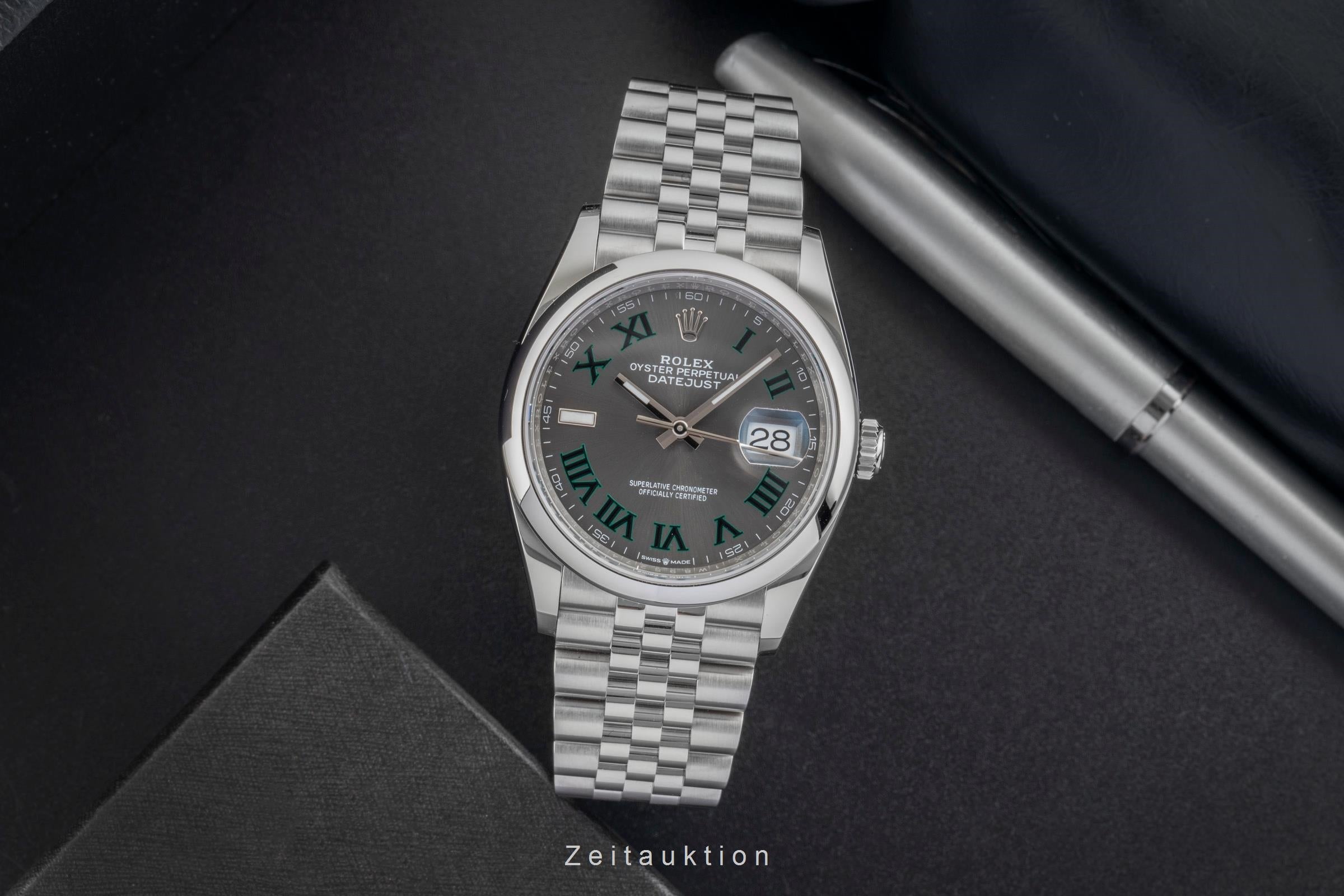 Rolex Datejust acier automatique montre pour hommes 126200  [2601421]