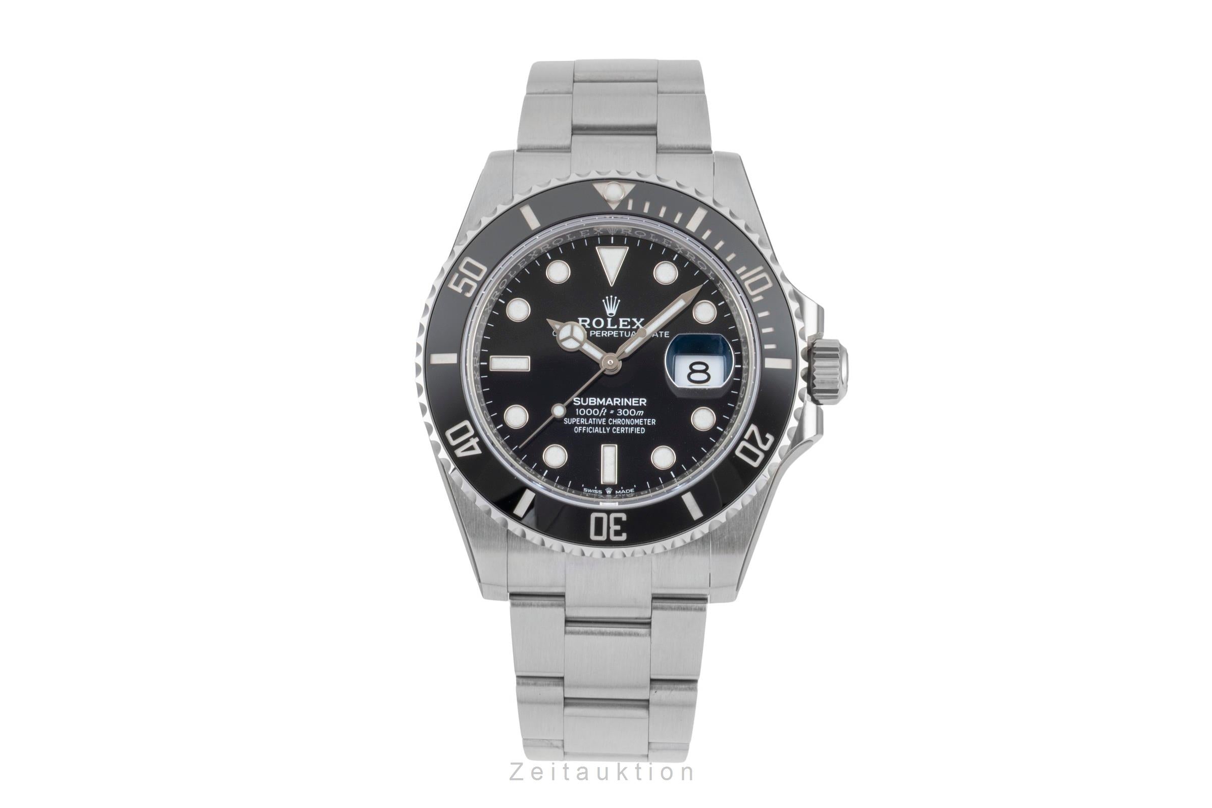 Rolex Submariner steel automatic men's watch 126610LN  [2601422]