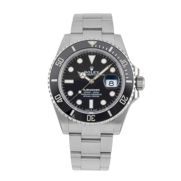 Rolex Submariner steel automatic men's watch 126610LN  [2601422]