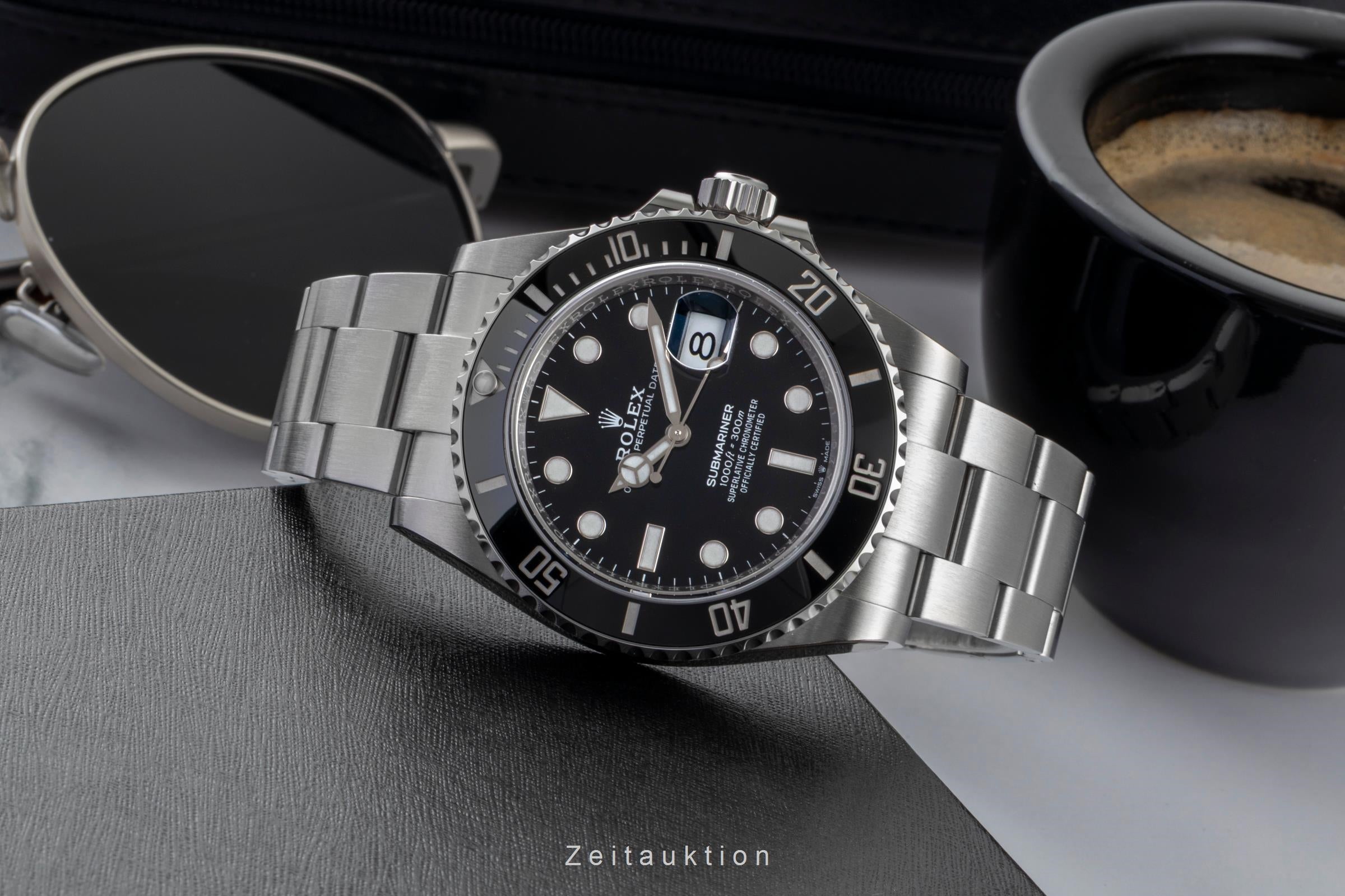 Rolex Submariner steel automatic men's watch 126610LN  [2601422]