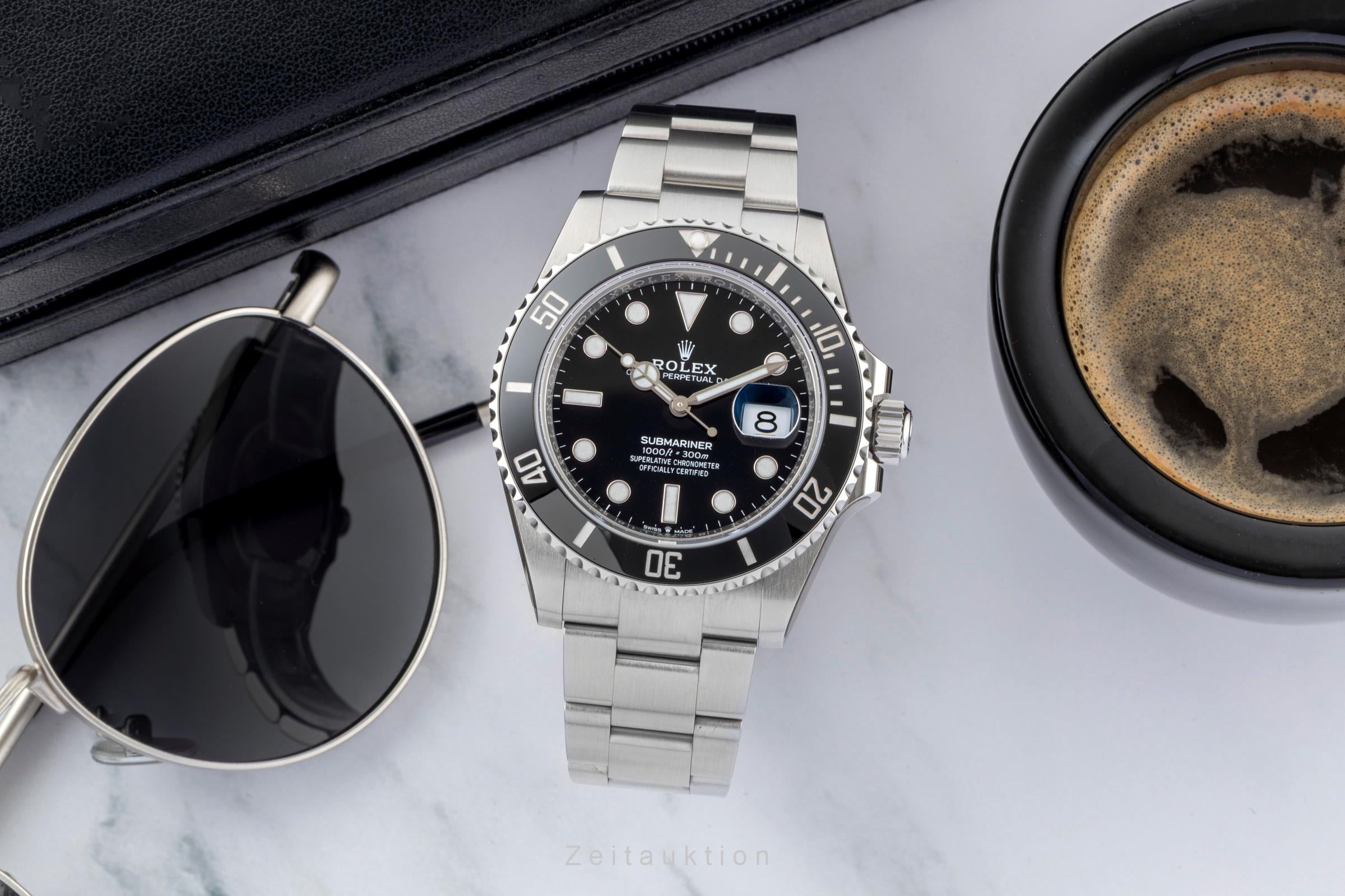 Rolex Submariner steel automatic men's watch 126610LN  [2601422]