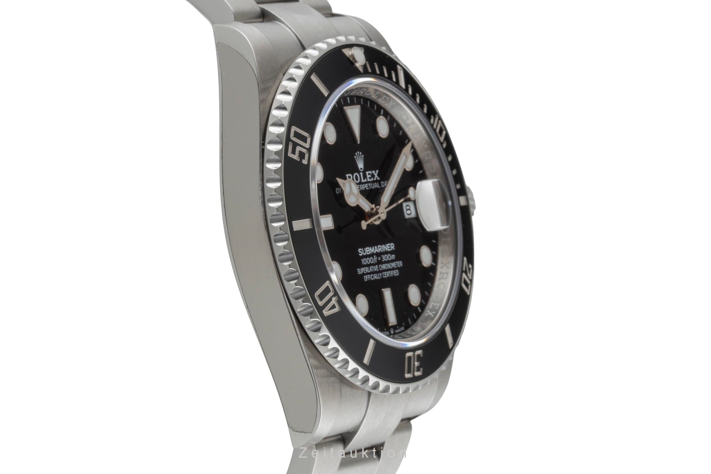 Rolex Submariner steel automatic men's watch 126610LN  [2601422]