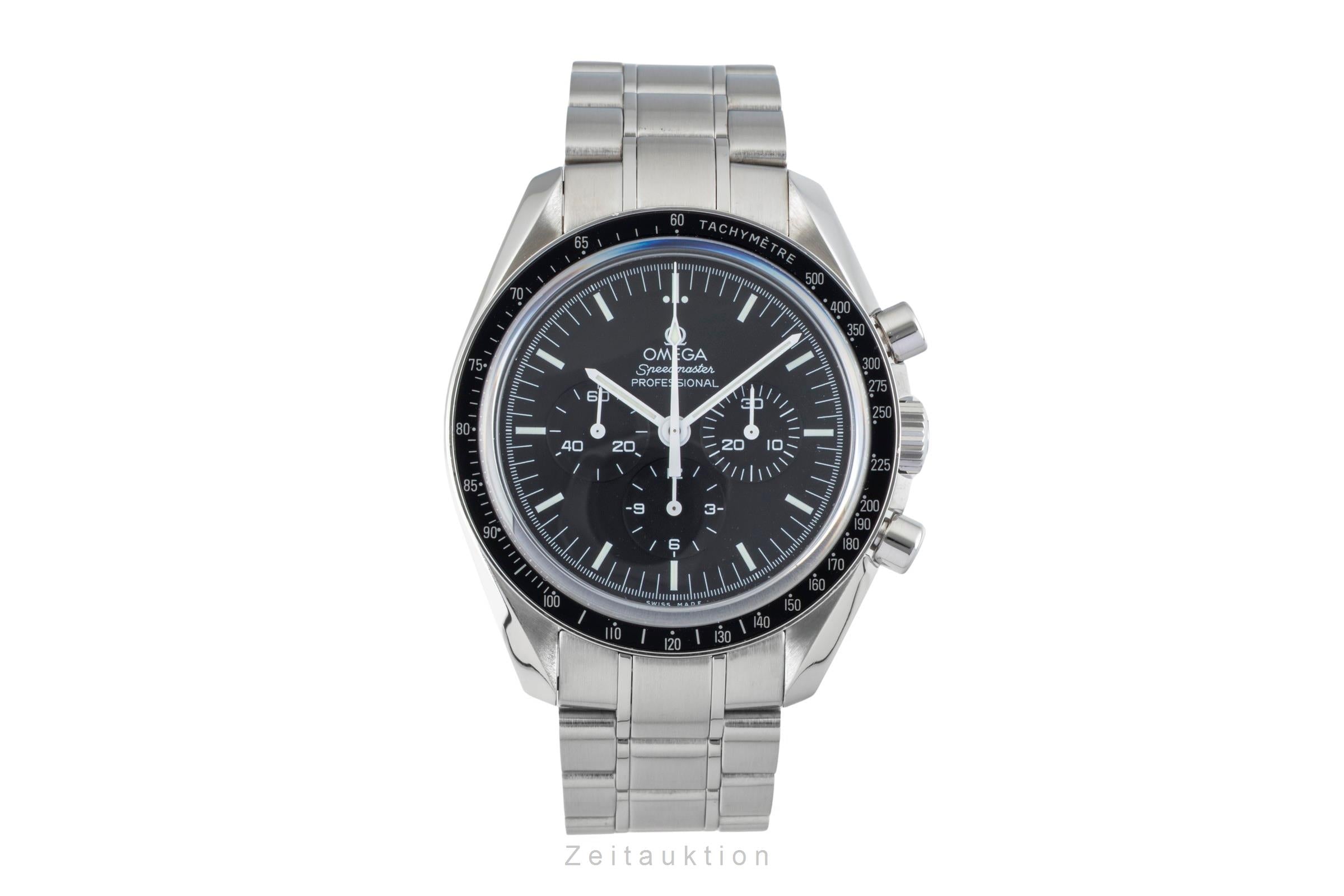 Omega Speedmaster Moonwatch cronografo acciaio carica manuale orologio da uomo 311.30.42.30.01.006 LP: 8700EUR  [2601423]
