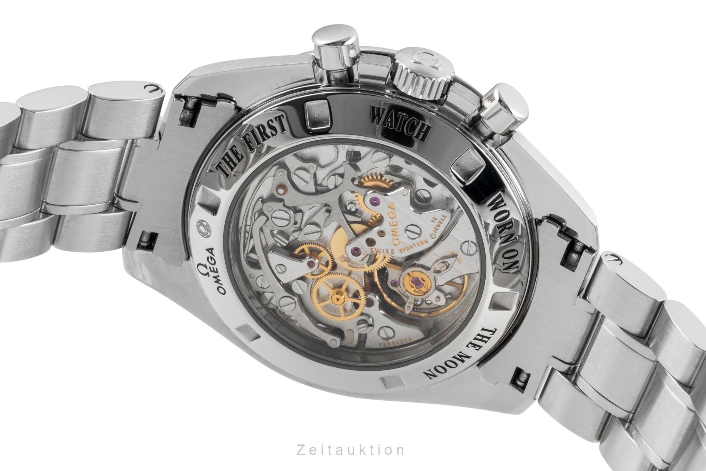 Omega Speedmaster Moonwatch cronografo acciaio carica manuale orologio da uomo 311.30.42.30.01.006 LP: 8700EUR  [2601423]
