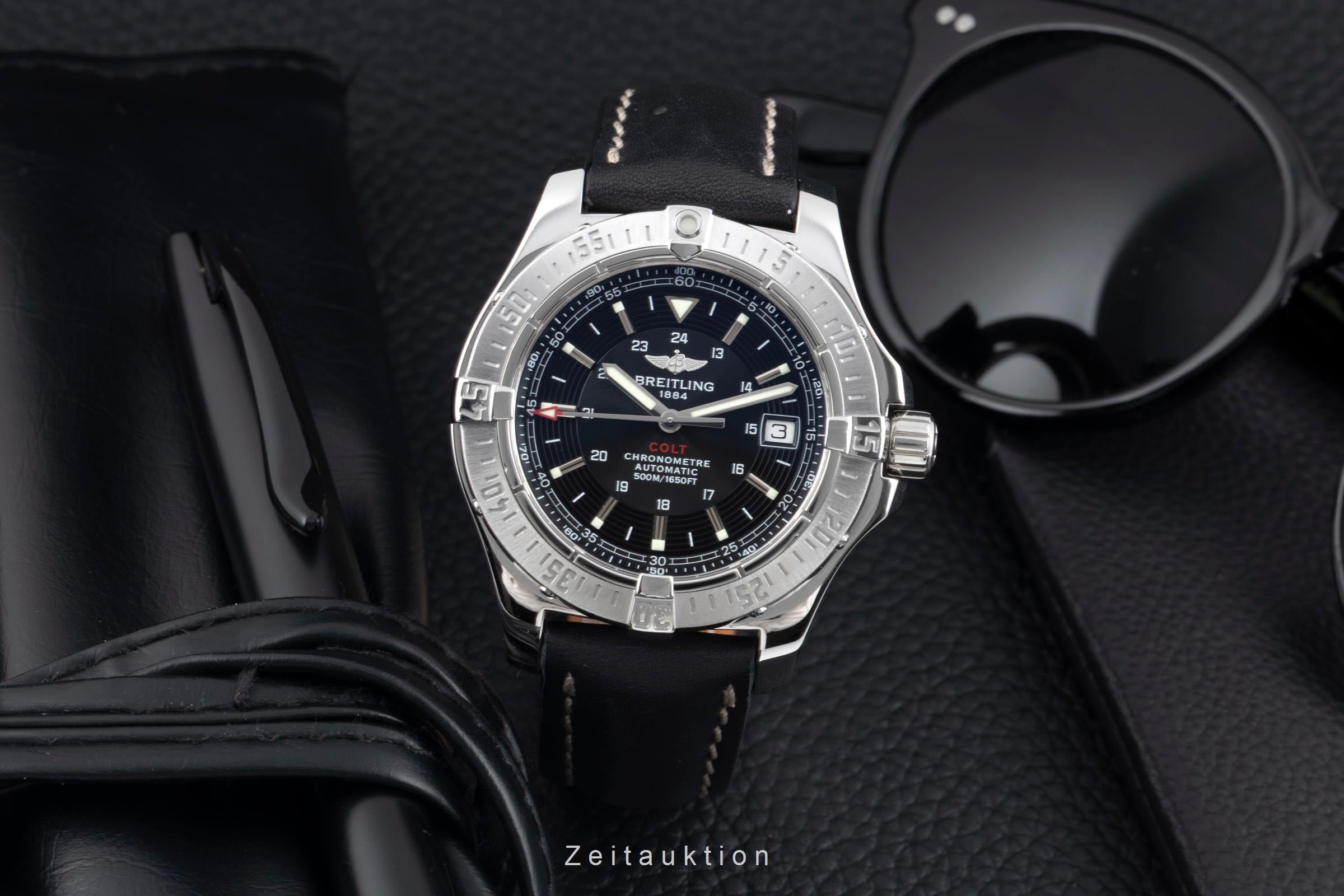 Breitling Colt steel automatic men's watch A17380  [2601426]