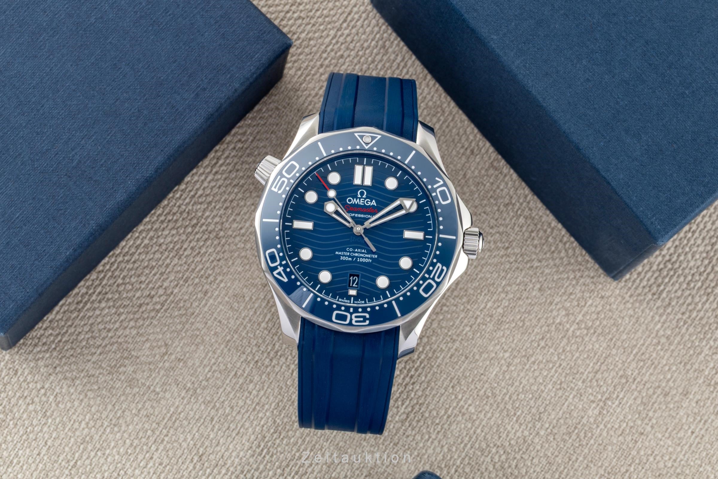 Omega Seamaster steel automatic men's watch 210.30.42.20.03.001 LP: 6100EUR  [2601428]