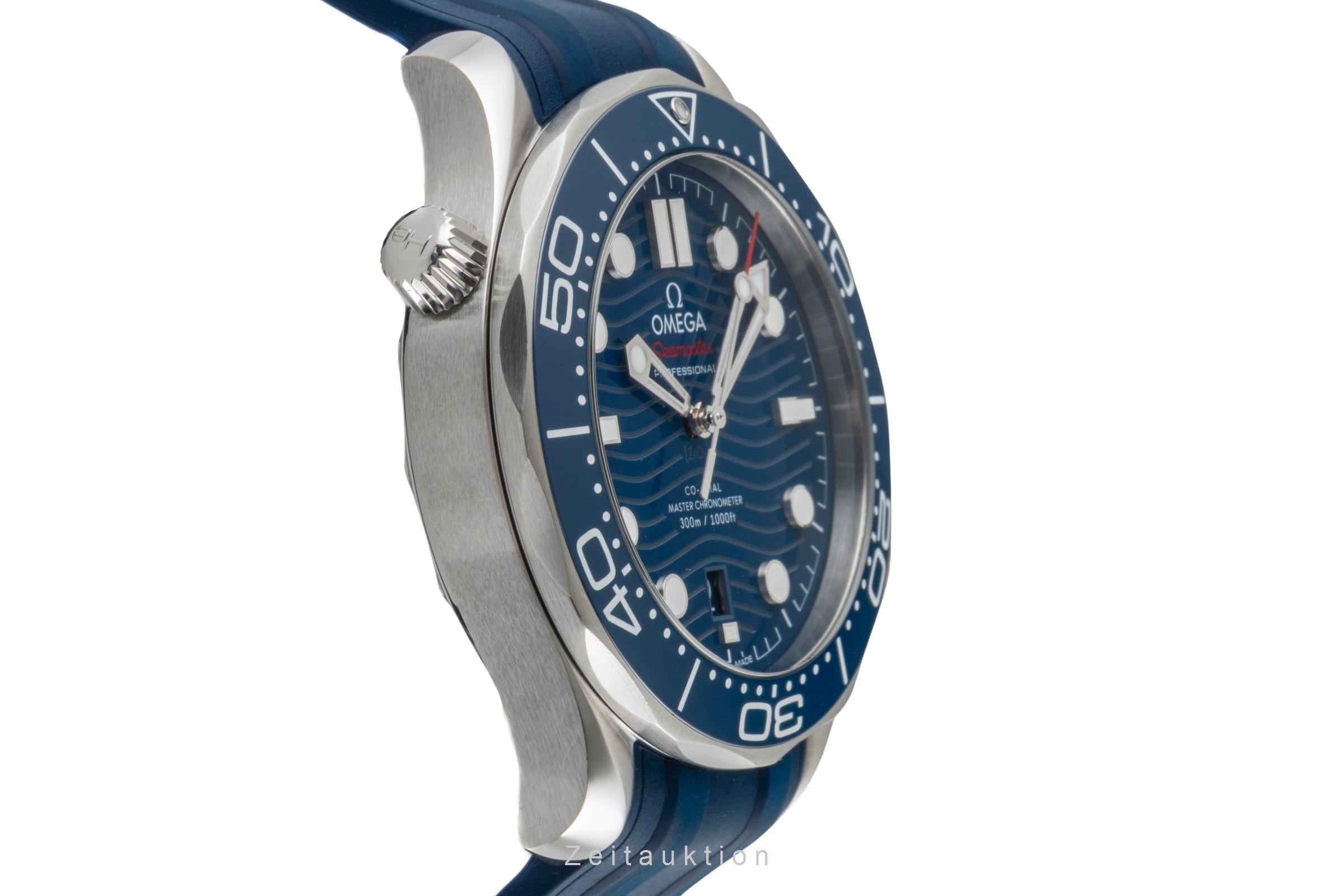 Omega Seamaster steel automatic men's watch 210.30.42.20.03.001 LP: 6100EUR  [2601428]