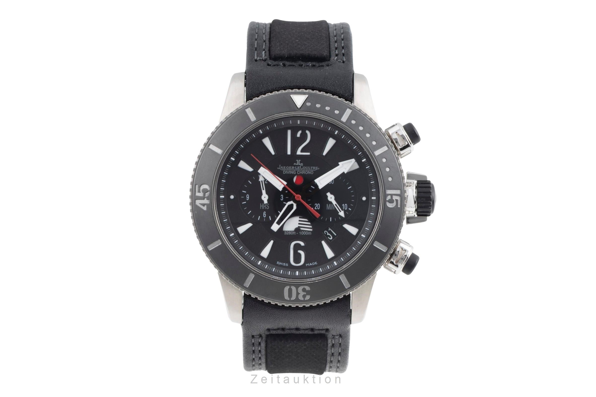 Jaeger LeCoultre Master Compressor chronographe titane  automatique montre pour hommes Q178T470 , 159.T.C7 Limited  [2601430]