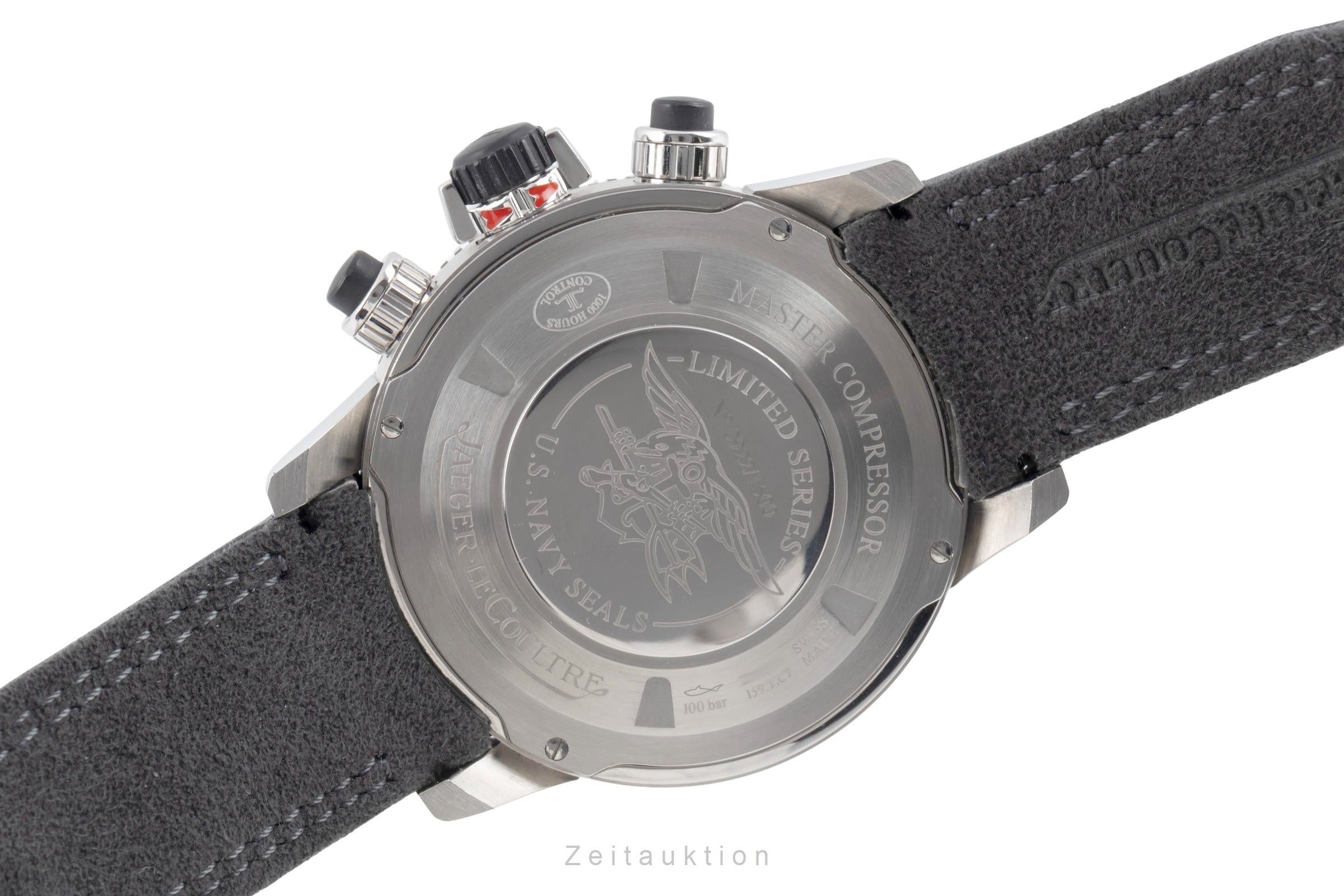 Jaeger LeCoultre Master Compressor chronographe titane  automatique montre pour hommes Q178T470 , 159.T.C7 Limited  [2601430]