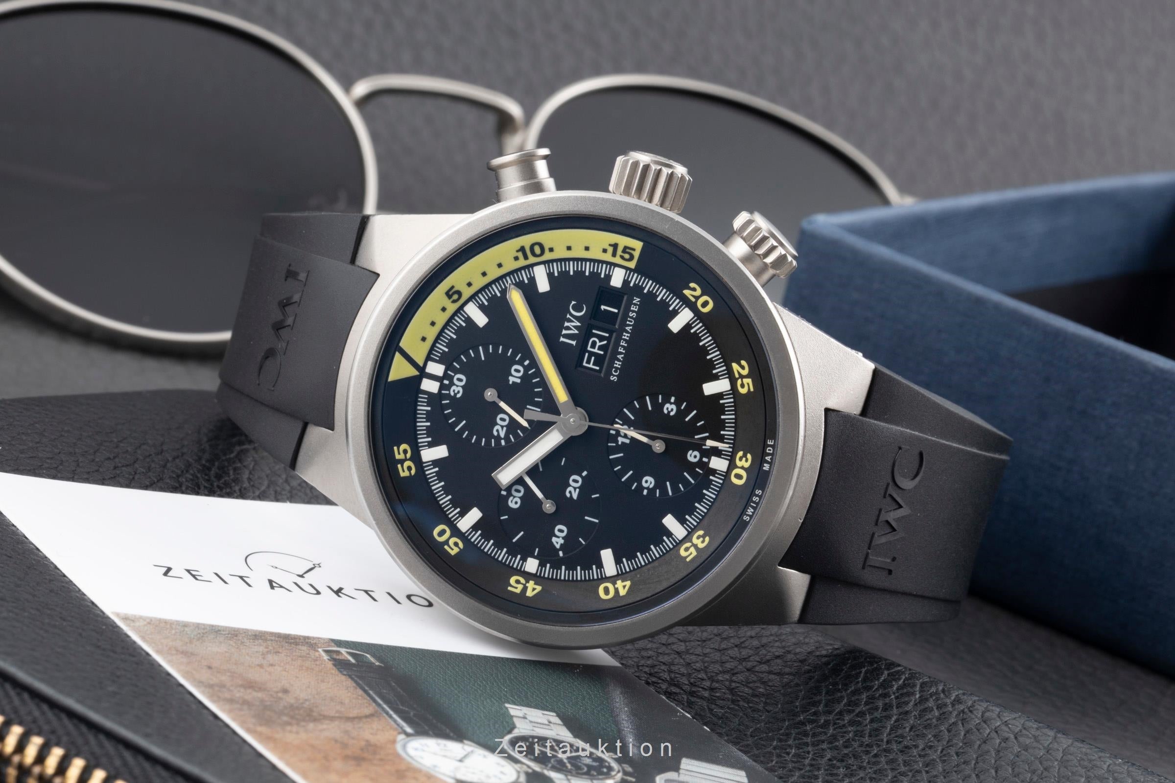 IWC Aquatimer titanio automatismo orologio da uomo IW371918  [2601431]