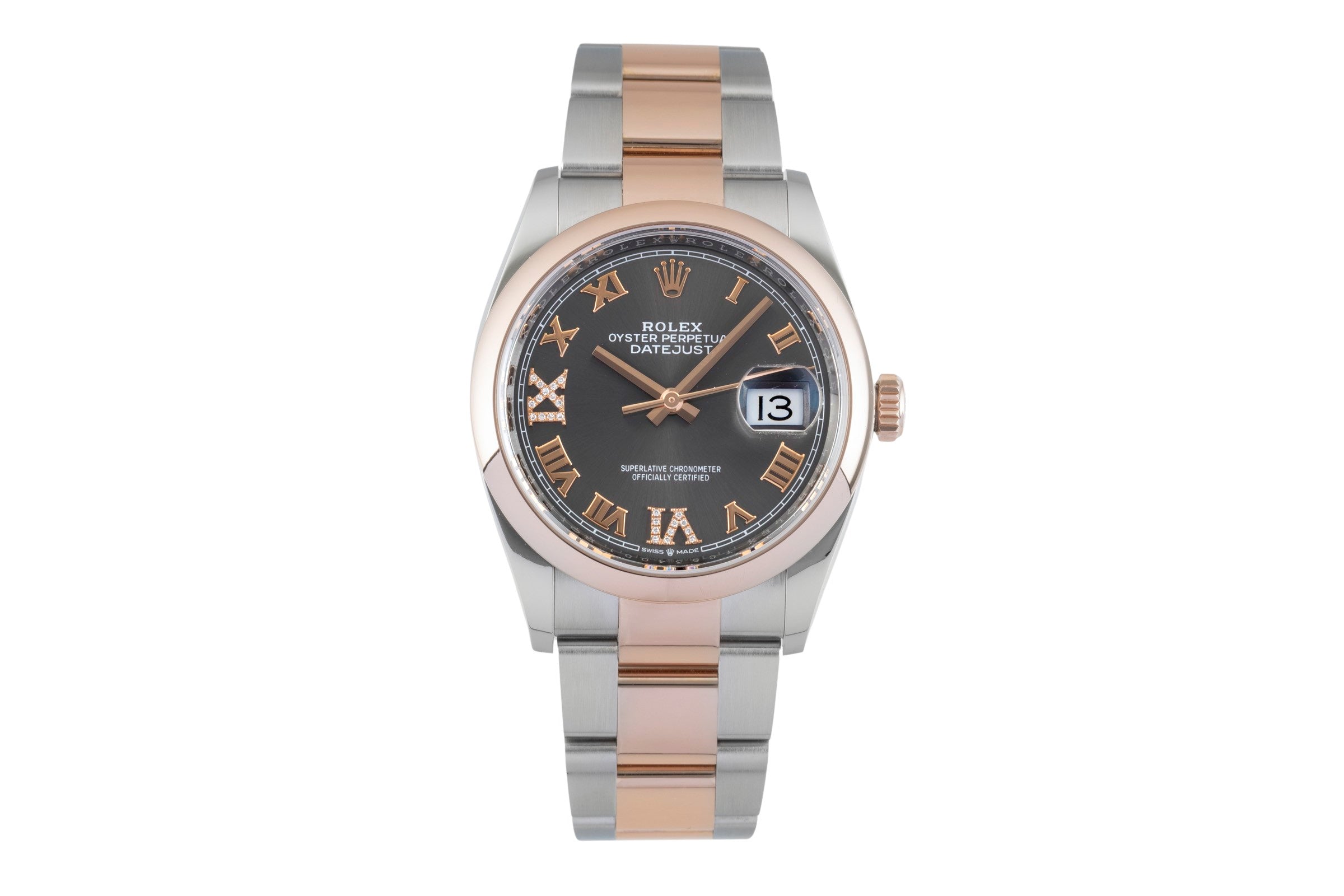 Rolex Datejust acero / oro automático reloj para caballeros 126201  [2601432]