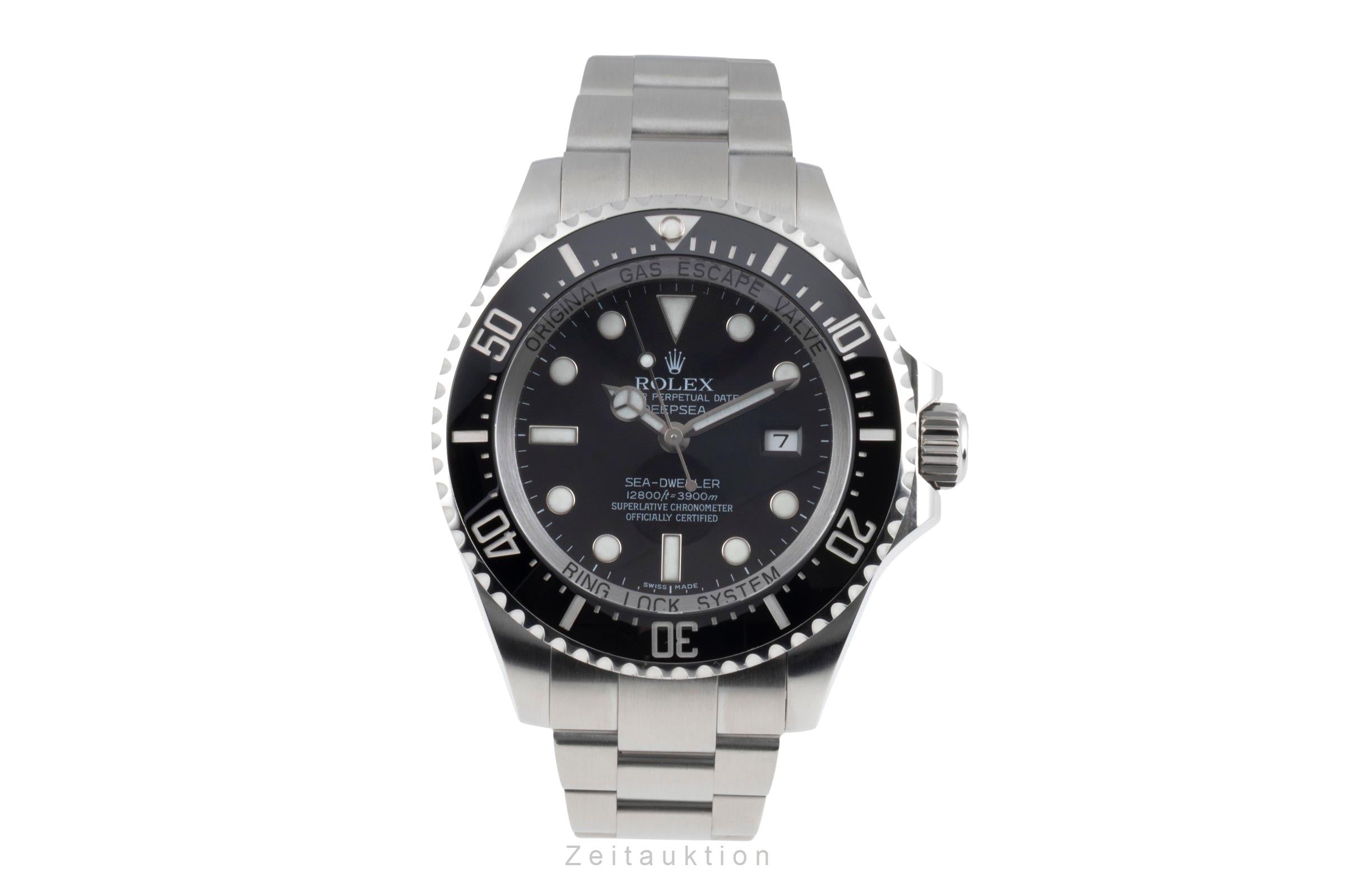 Rolex Sea-Dweller Deepsea Black Dial Oyster Stahl Automatik Ref. 116660 B&P 2009 [2601433]