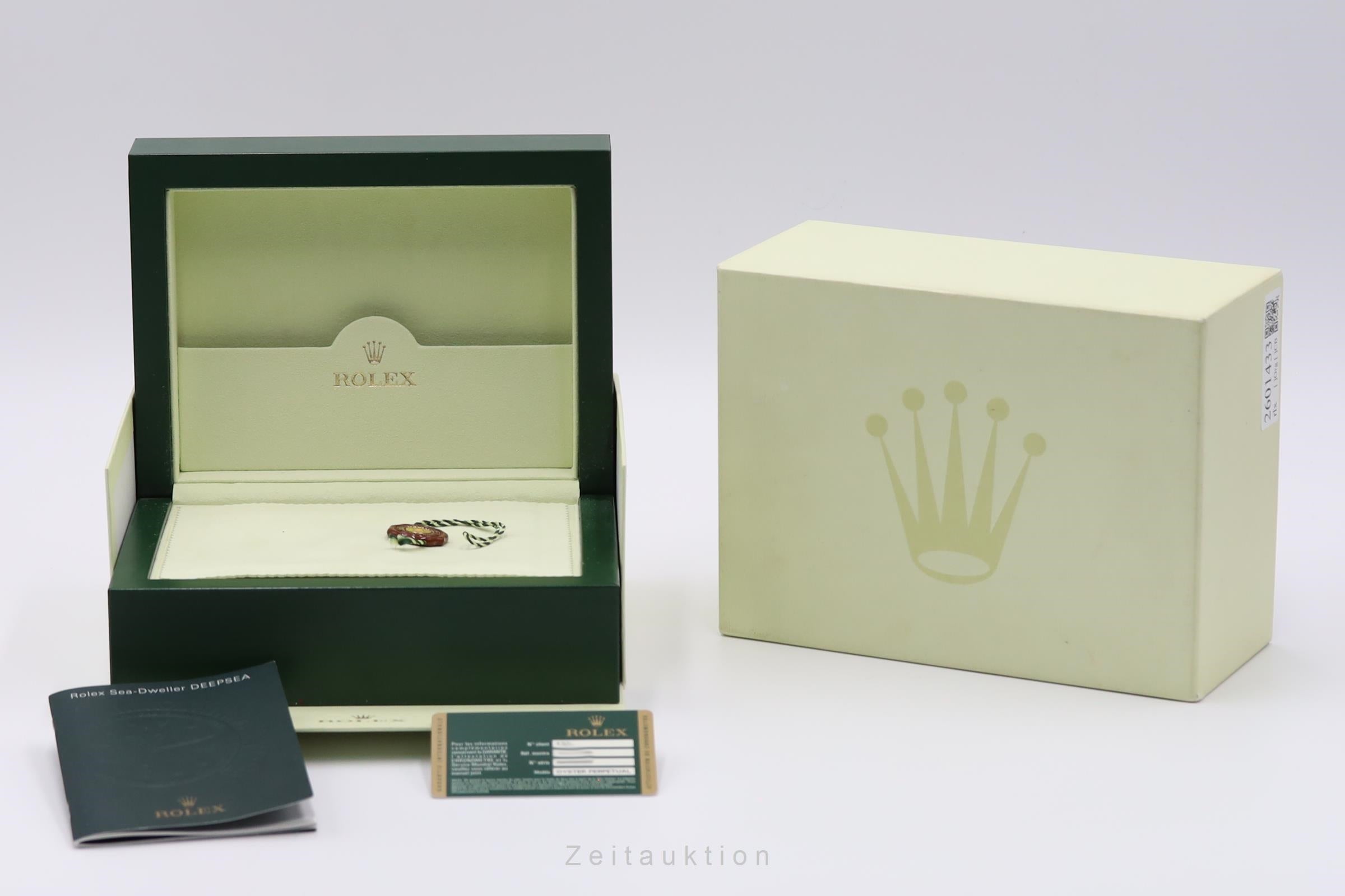 Rolex Sea-Dweller Deepsea Black Dial Oyster Stahl Automatik Ref. 116660 B&P 2009 [2601433]