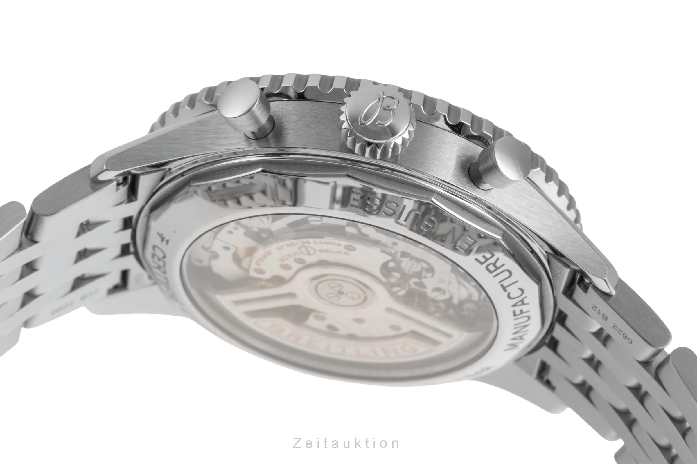 Breitling Navitimer 01 chronograph steel automatic men's watch AB0138241K1A1 LP: 9850EUR  [2601434]