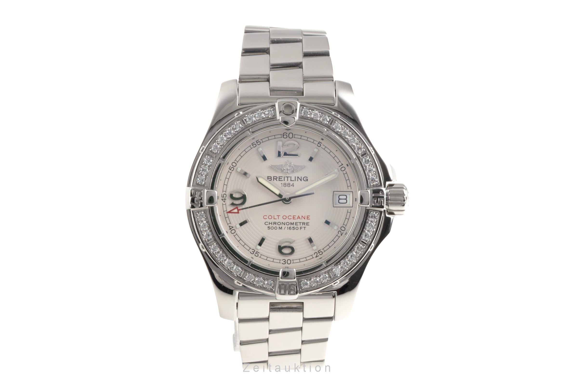 Breitling Colt Oceane steel quartz women's watch A77380  [2601436]