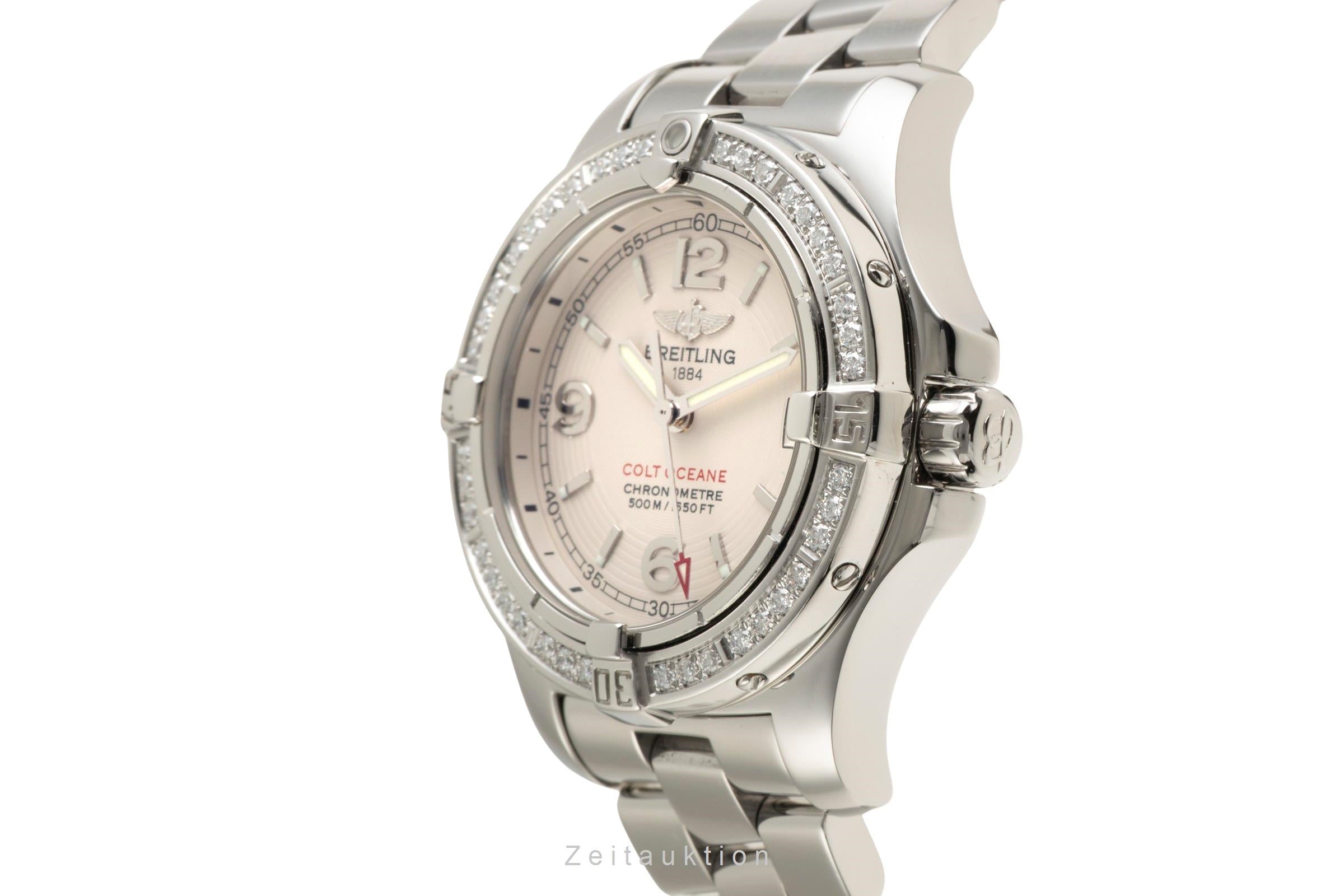 Breitling Colt Oceane steel quartz women's watch A77380  [2601436]