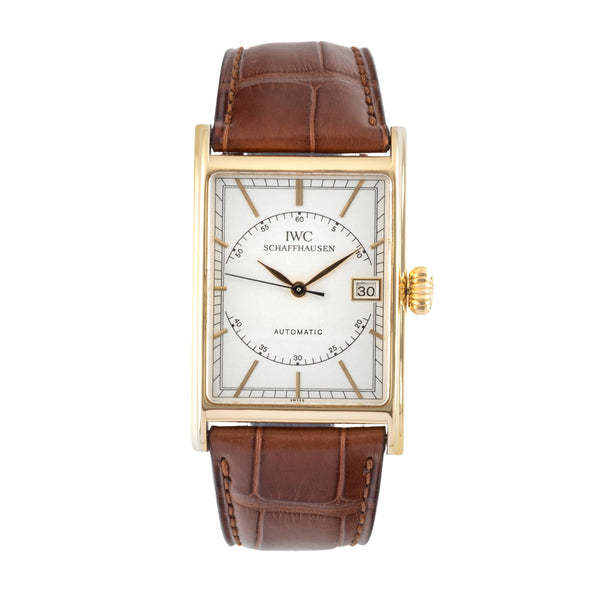 IWC Novocento 18k Gold Automatik Herrenuhr Ref. IW322601 Papiere 2006 [2601439]