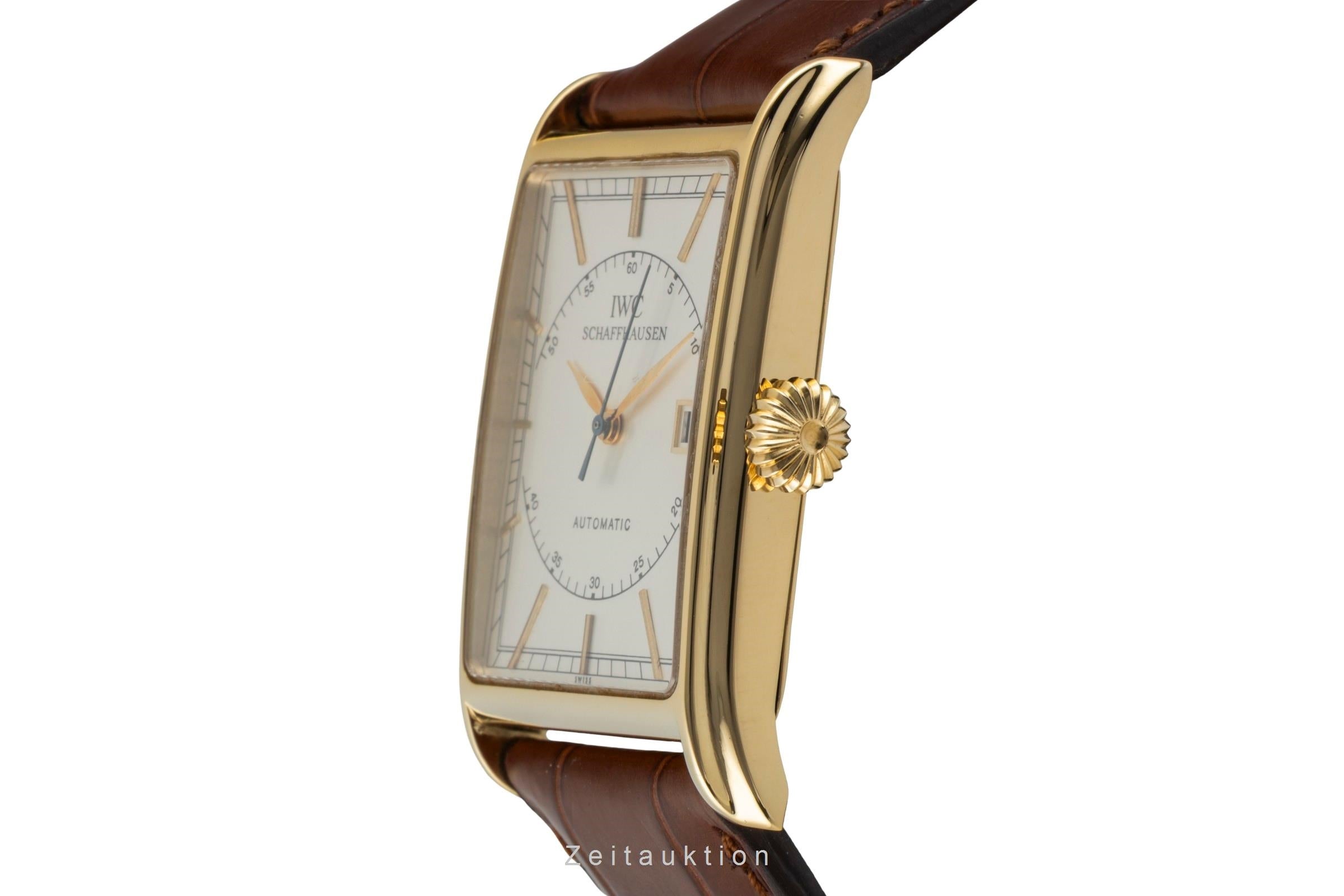 IWC Novocento 18k Gold Automatik Herrenuhr Ref. IW322601 Papiere 2006 [2601439]
