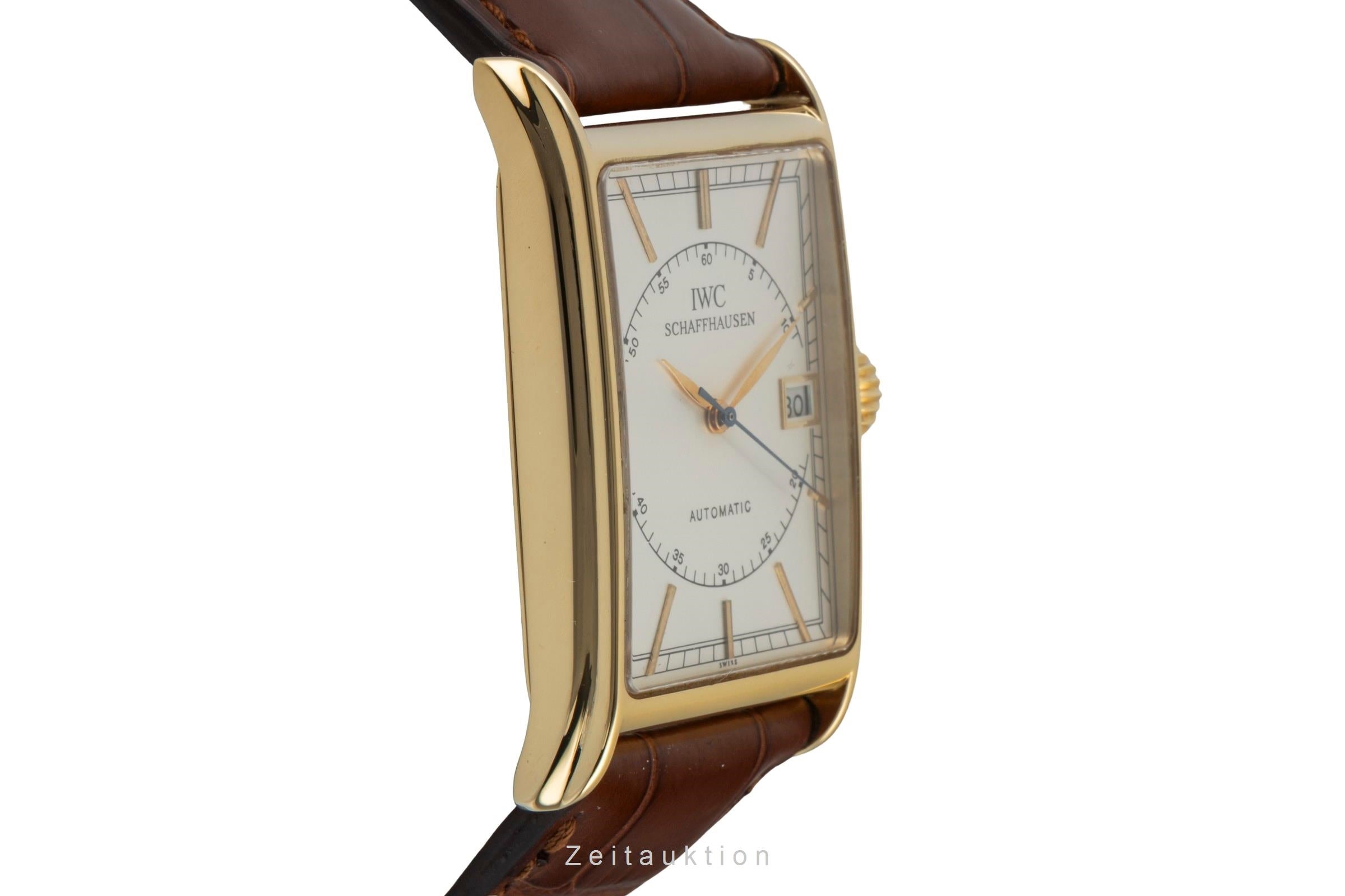IWC Novocento 18k Gold Automatik Herrenuhr Ref. IW322601 Papiere 2006 [2601439]
