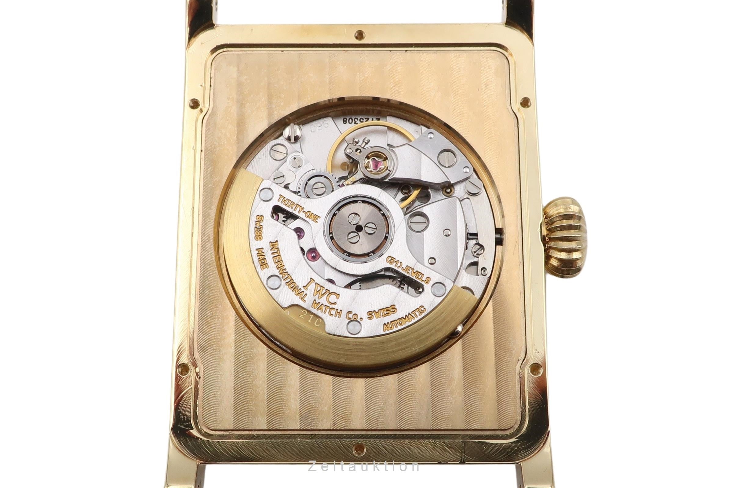 IWC Novocento 18k Gold Automatik Herrenuhr Ref. IW322601 Papiere 2006 [2601439]