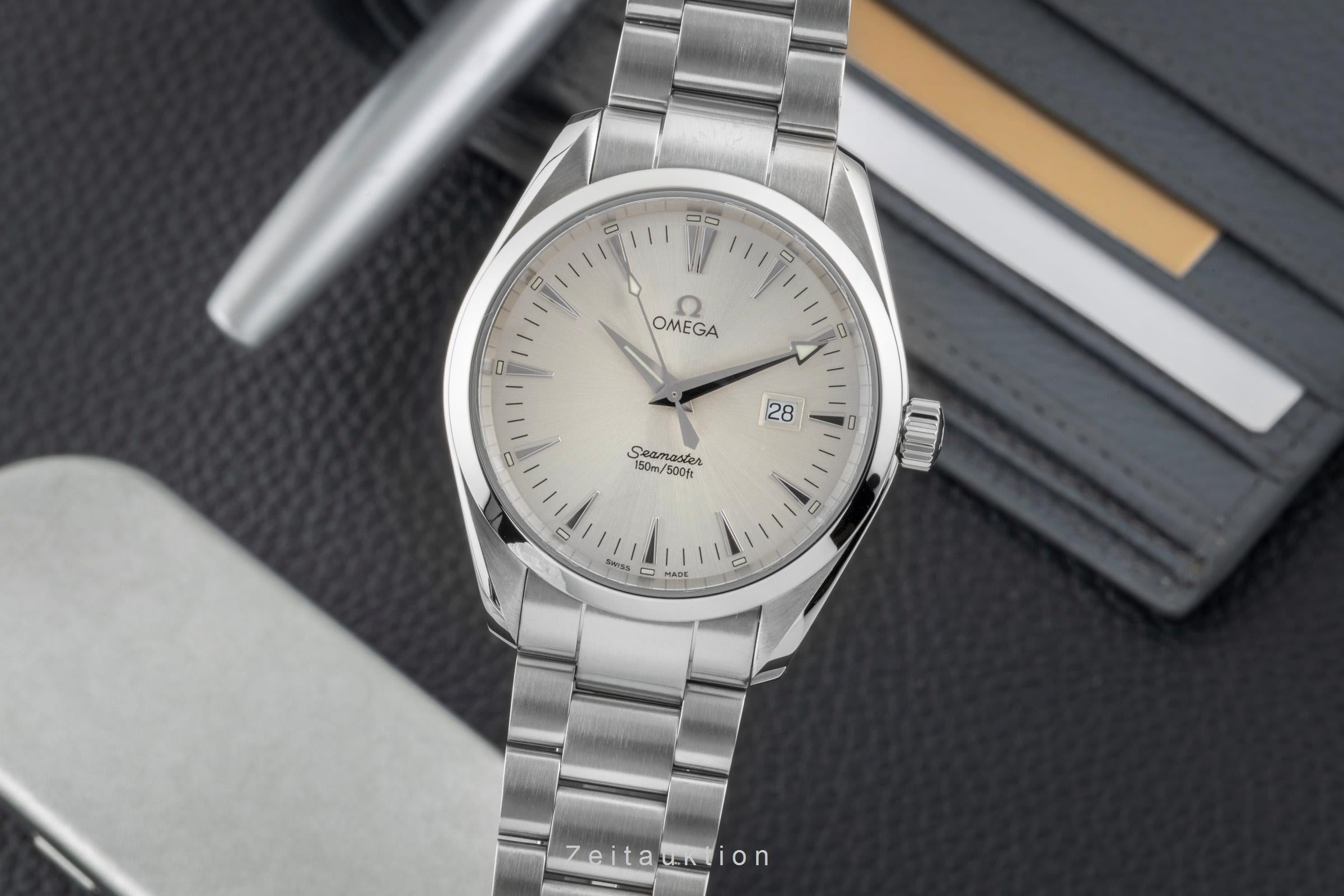 Omega Seamaster Aqua Terra 150M Edelstahl Herrenuhr Ref. 2517.30.00 B&P 2008 [2601440]