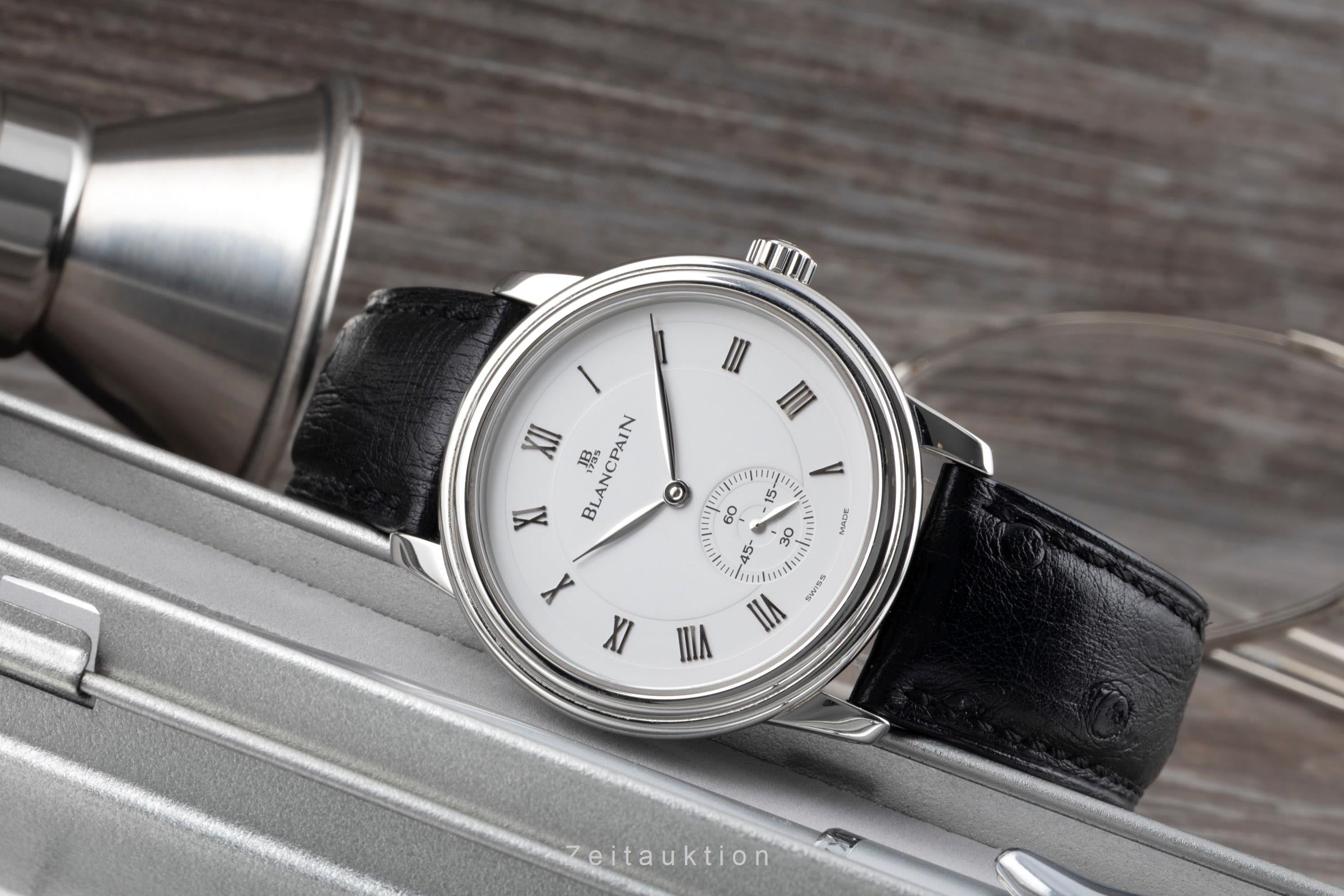 Blancpain Villeret acciaio carica manuale orologio da uomo 7002-1127-61  [2601441]