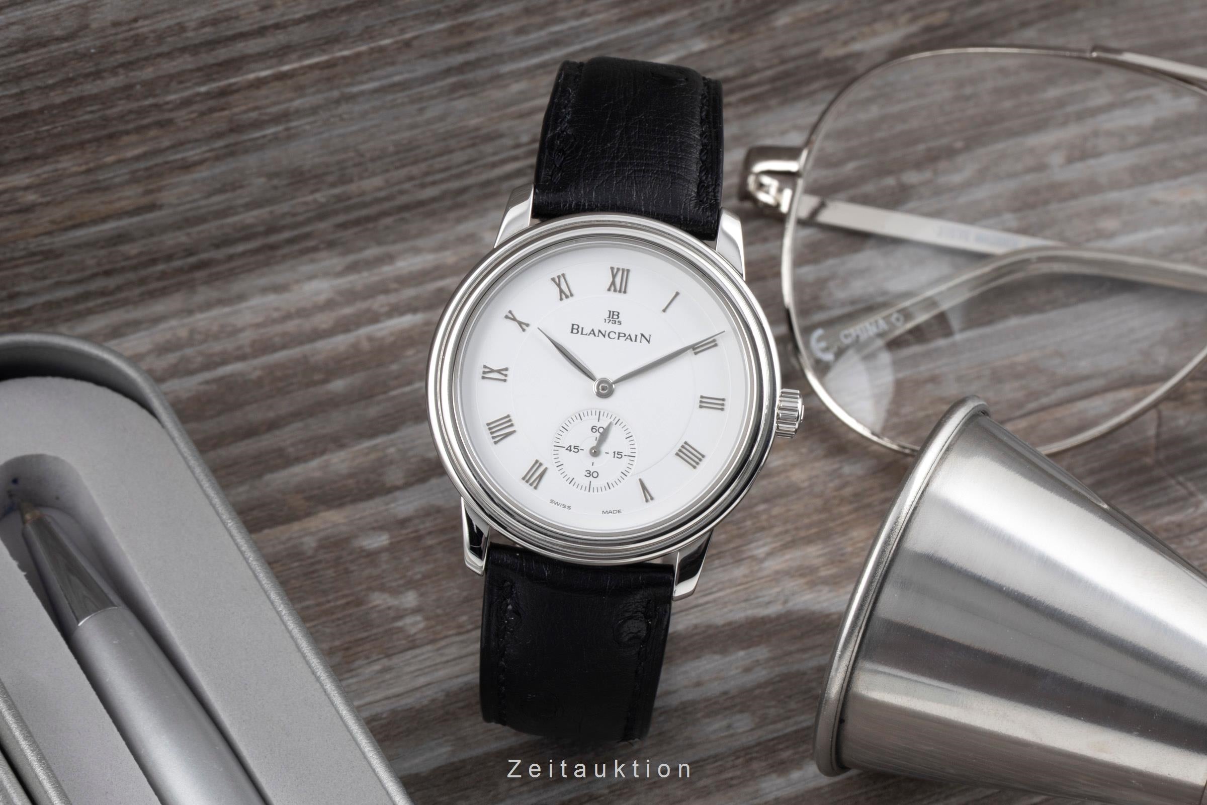 Blancpain Villeret acciaio carica manuale orologio da uomo 7002-1127-61  [2601441]