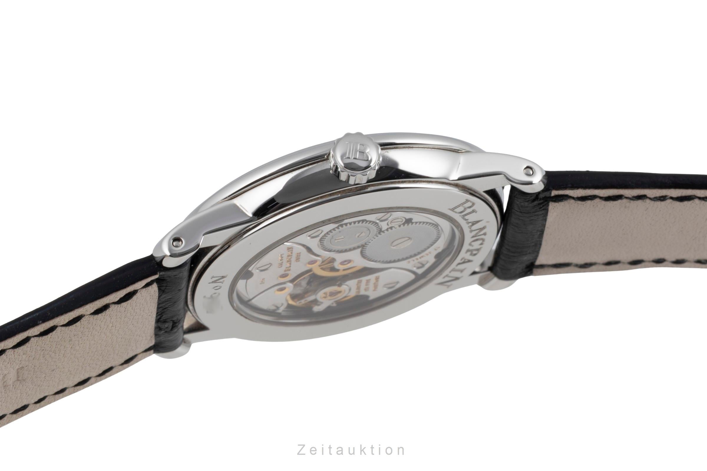 Blancpain Villeret acciaio carica manuale orologio da uomo 7002-1127-61  [2601441]