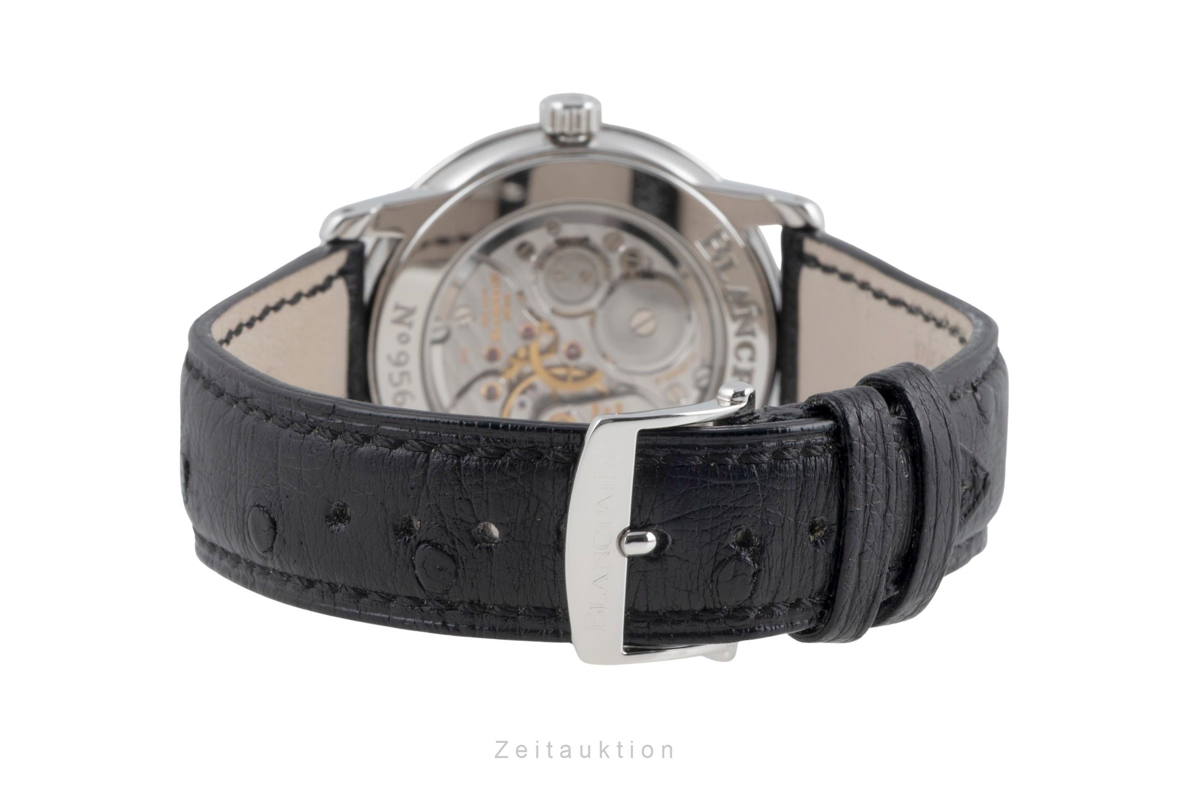 Blancpain Villeret acciaio carica manuale orologio da uomo 7002-1127-61  [2601441]