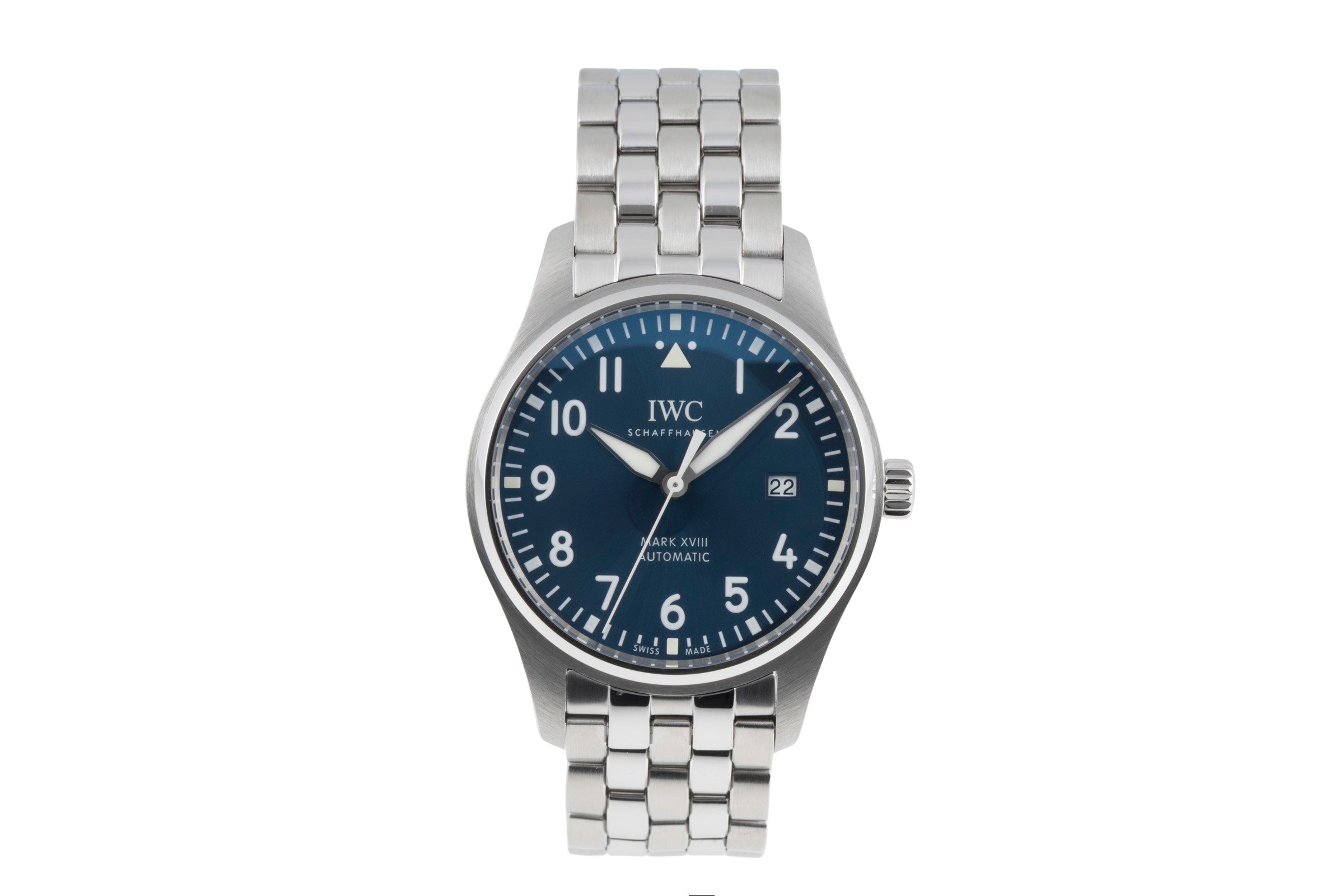 IWC Mark XVIII acciaio automatismo orologio da uomo IW327014  [2601445]