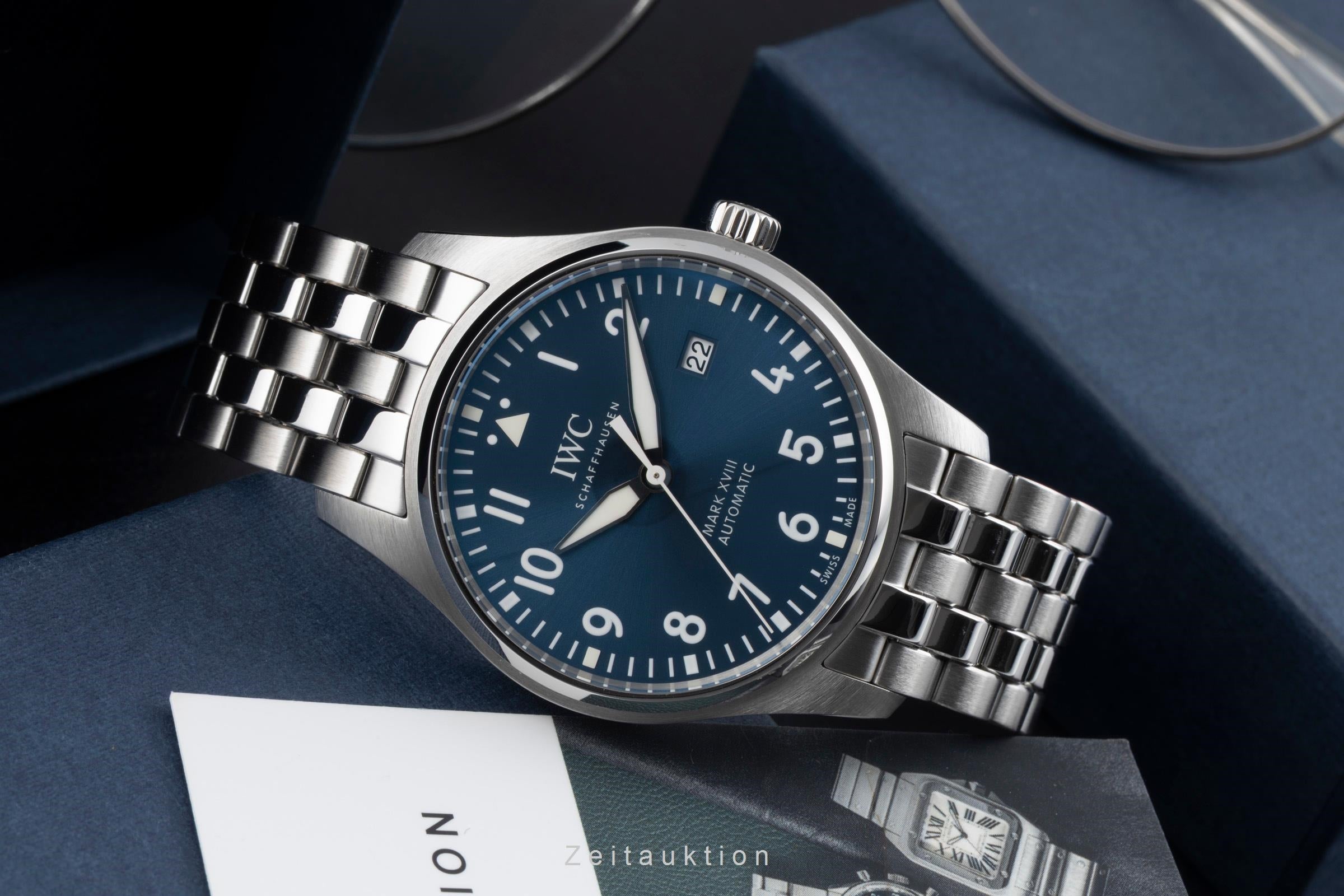 IWC Fliegeruhr Mark XVIII "Le Petit Prince Edition" Automatik Ref. IW327014 B&P [2601445]