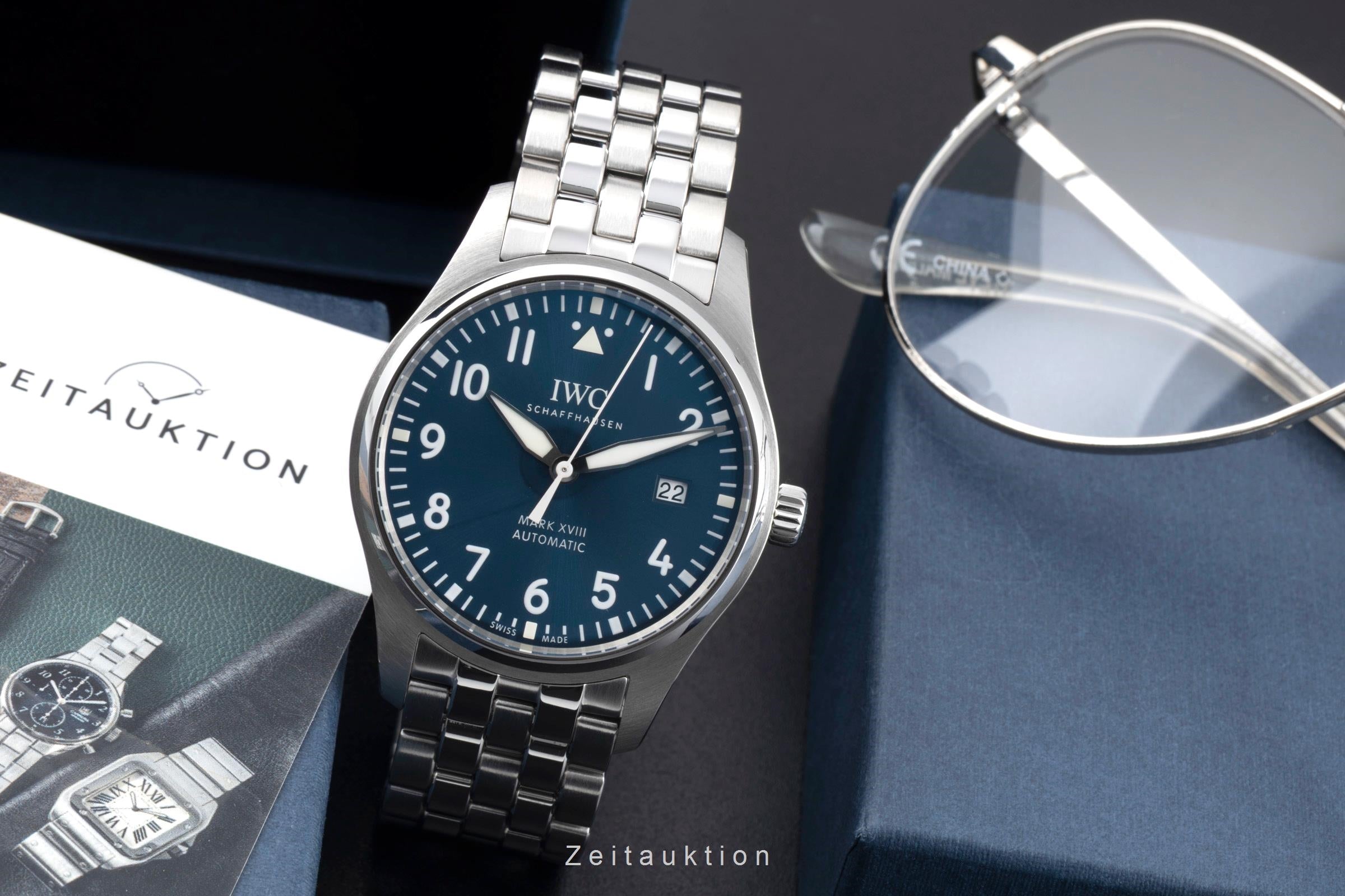 IWC Fliegeruhr Mark XVIII "Le Petit Prince Edition" Automatik Ref. IW327014 B&P [2601445]