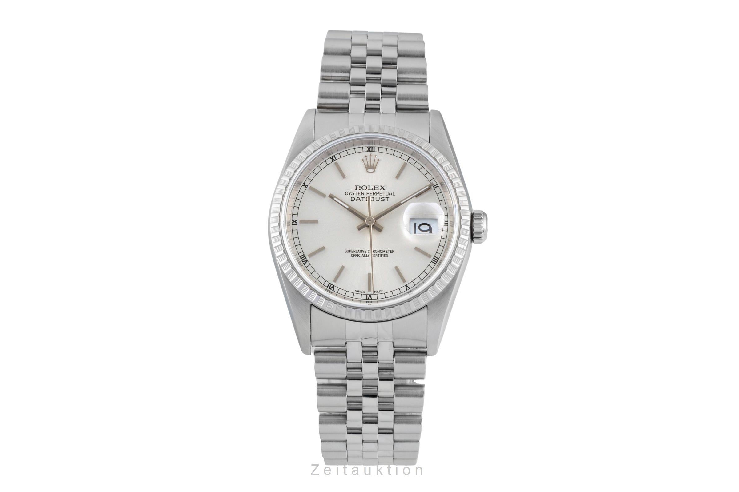 Rolex Datejust steel automatic men's watch 16220  [2601447]