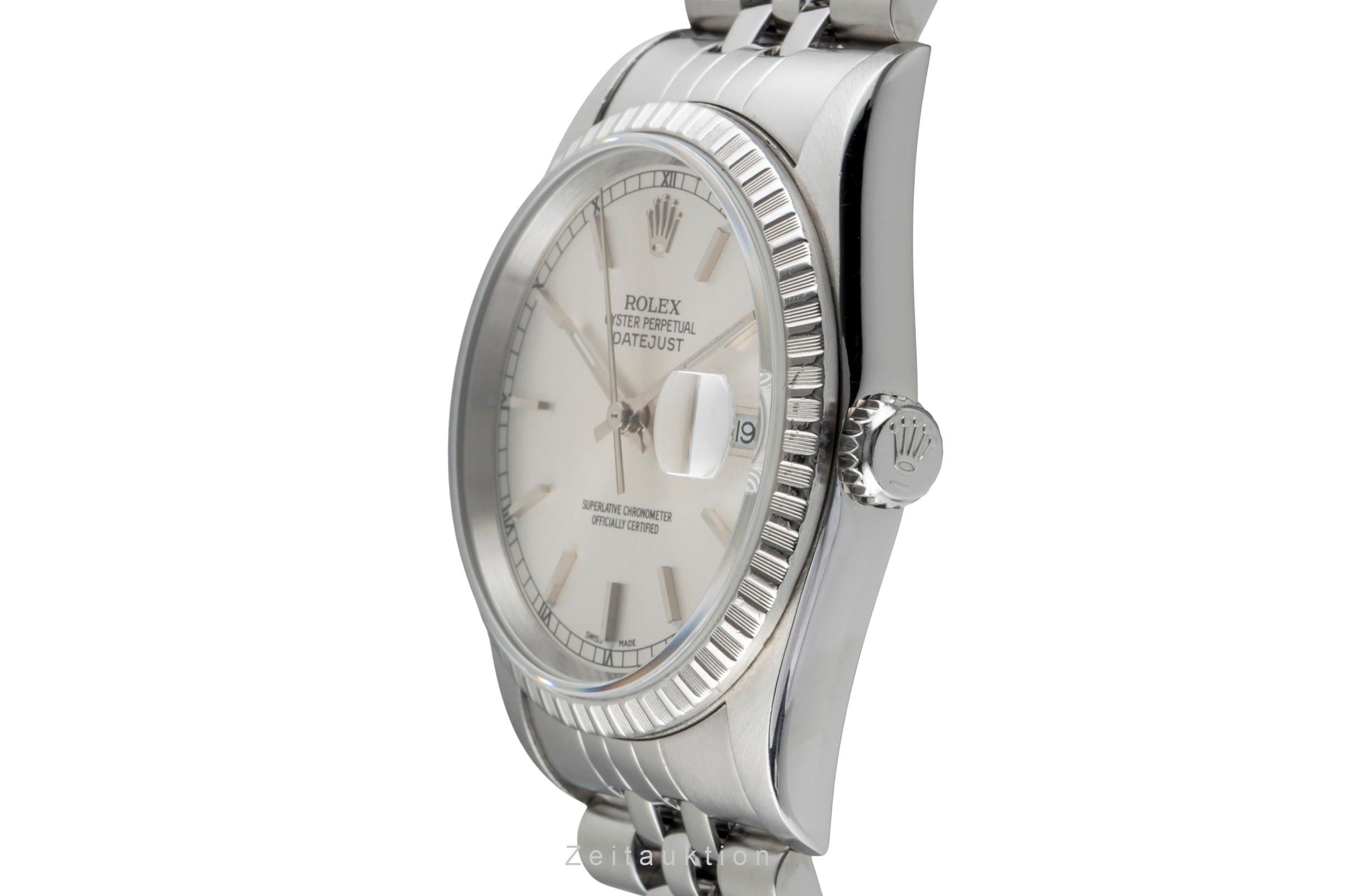 Rolex Datejust steel automatic men's watch 16220  [2601447]