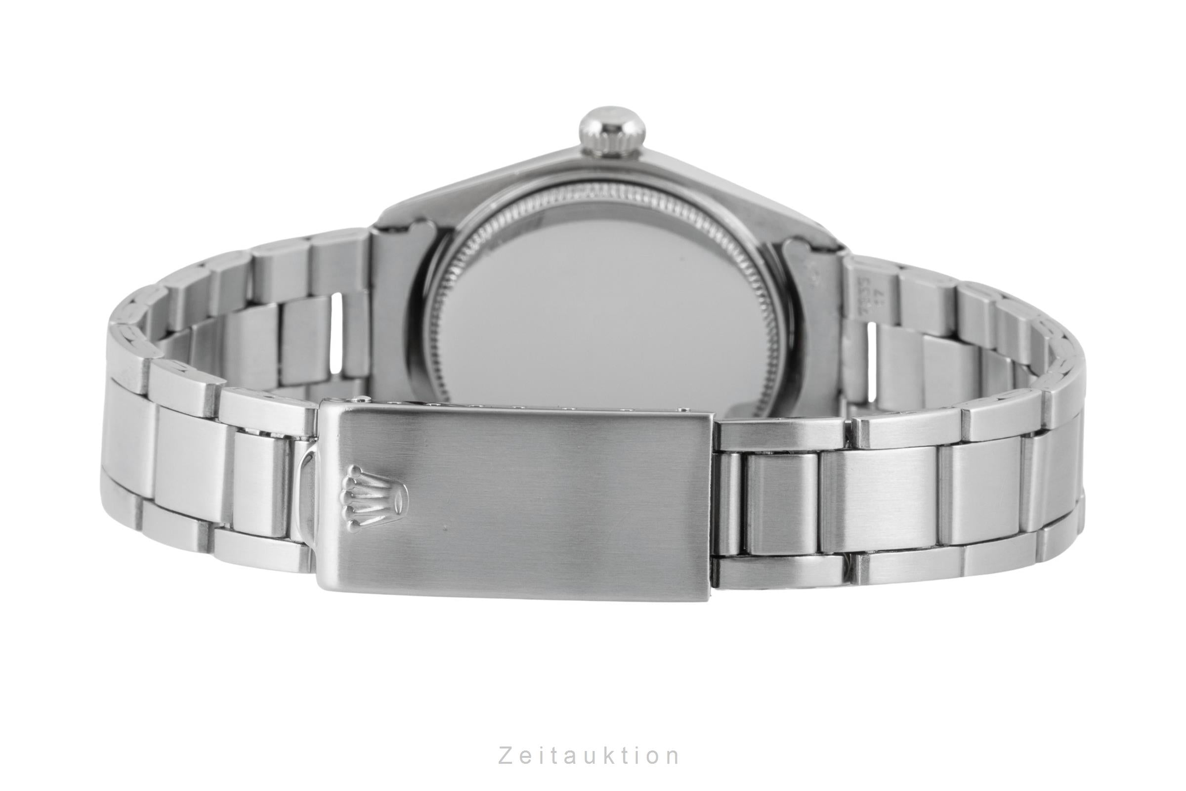 Rolex Oyster Perpetual acciaio / oro bianco automatismo unisex 6751 Vintage  [2601448]