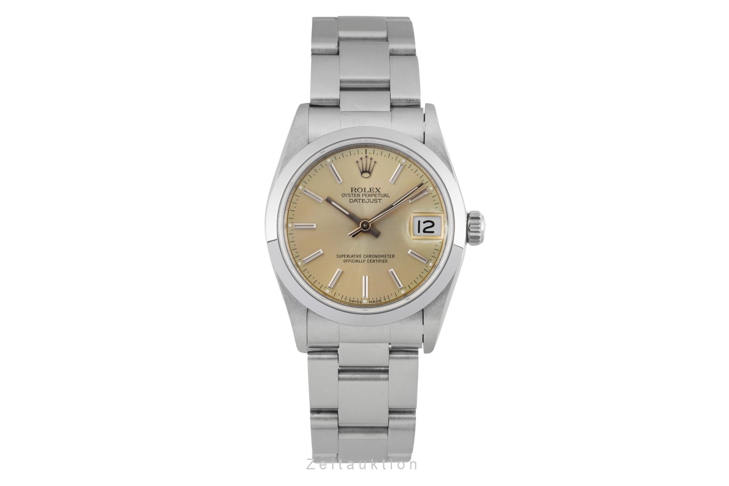 Rolex Datejust acero automático reloj para damas  68240  [2601449]