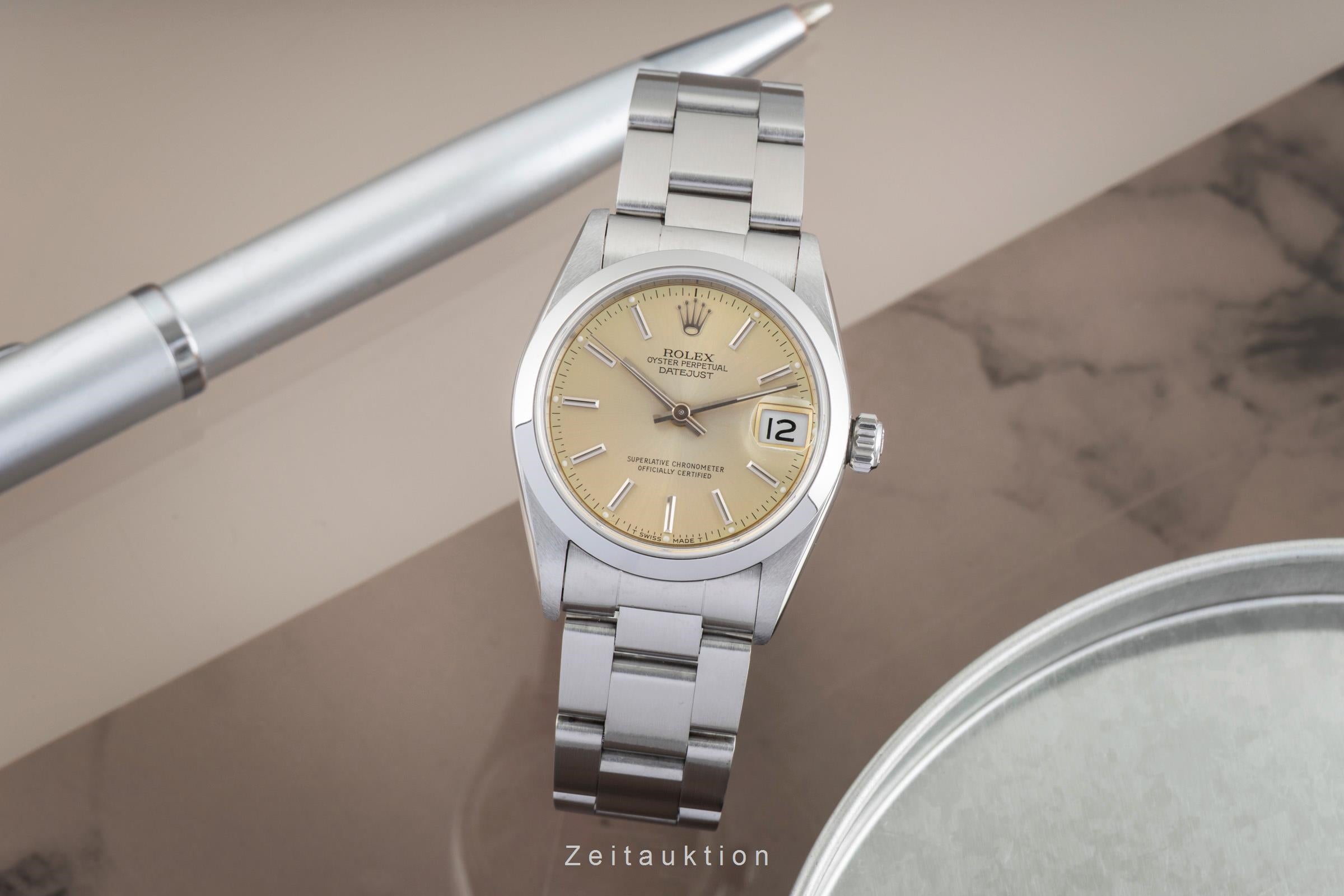 Rolex Datejust acero automático reloj para damas  68240  [2601449]