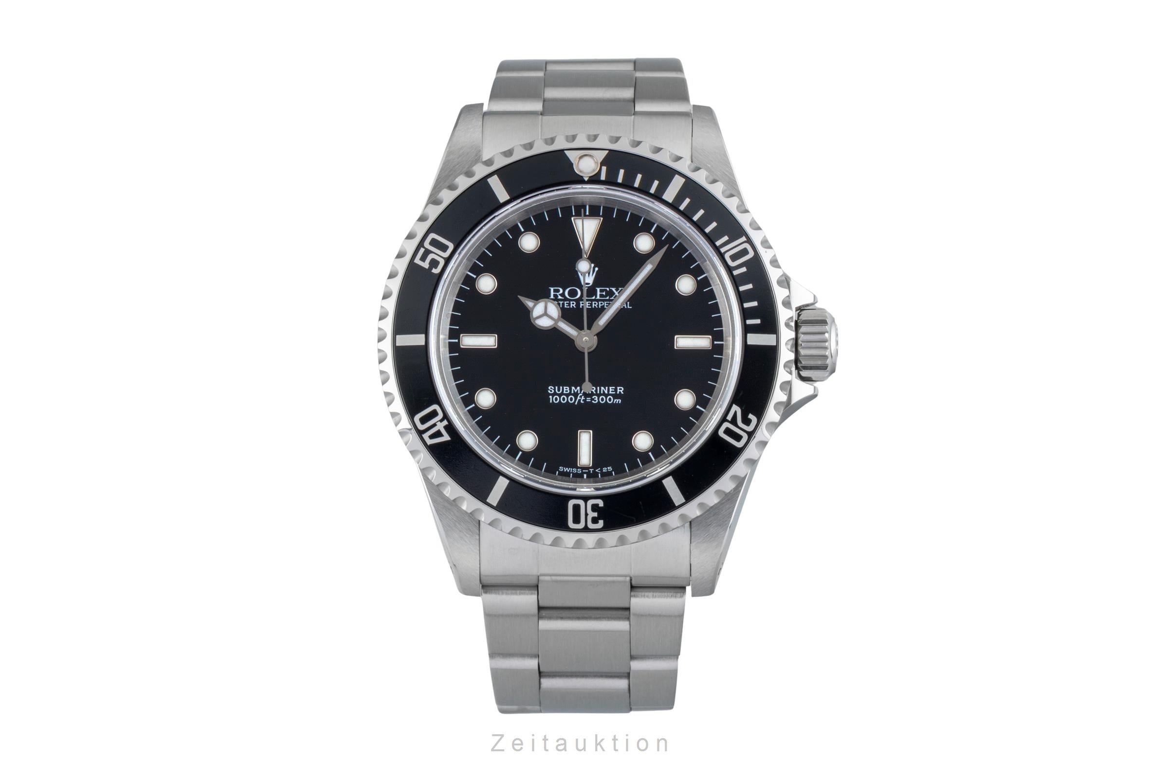 Rolex Submariner steel automatic men's watch 14060  [2601450]