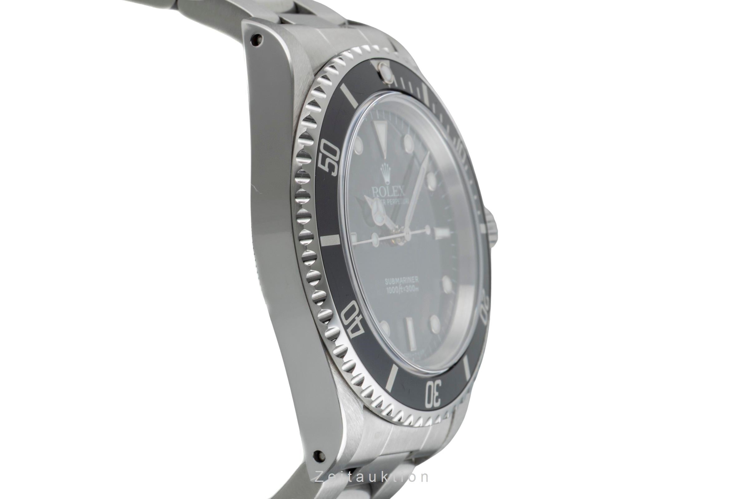 Rolex Submariner steel automatic men's watch 14060  [2601450]