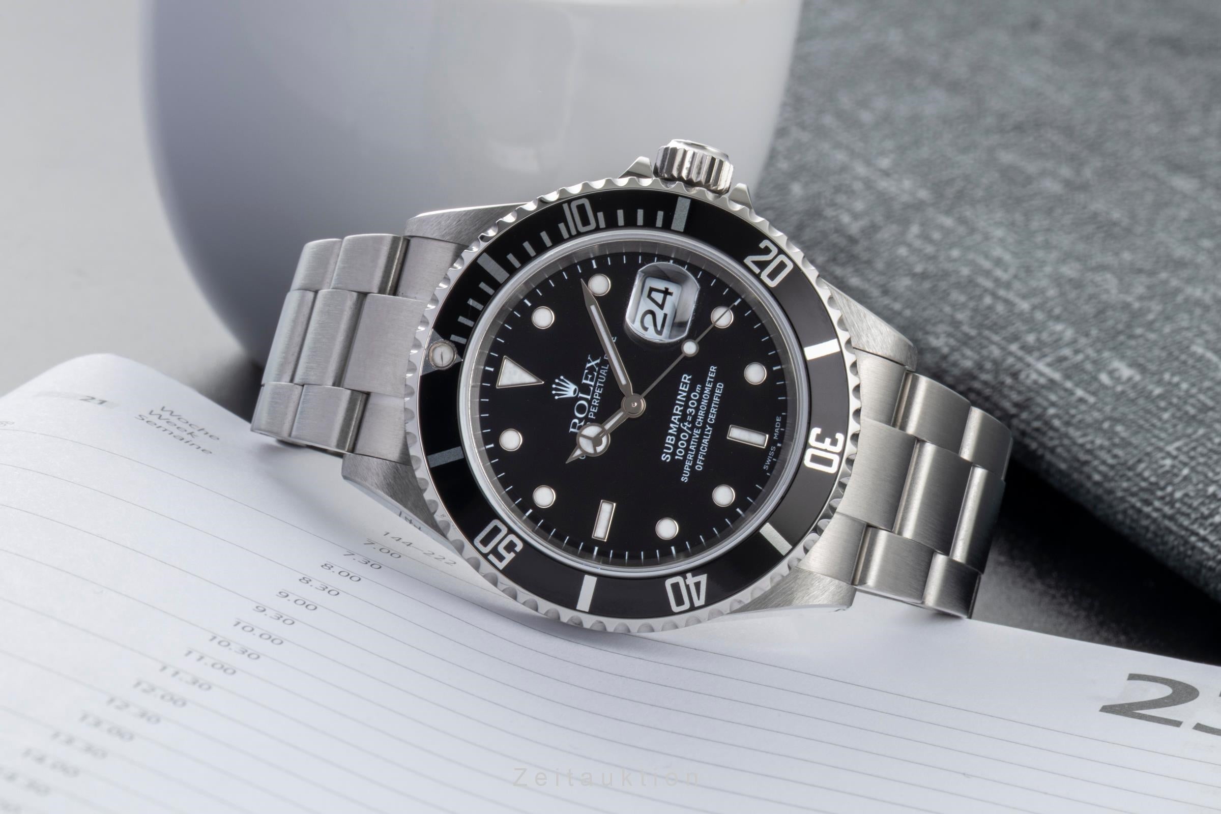 Rolex Submariner Date 1000ft Oyster Edelstahl Automatik Ref. 16610T D-Serie  [2601454]