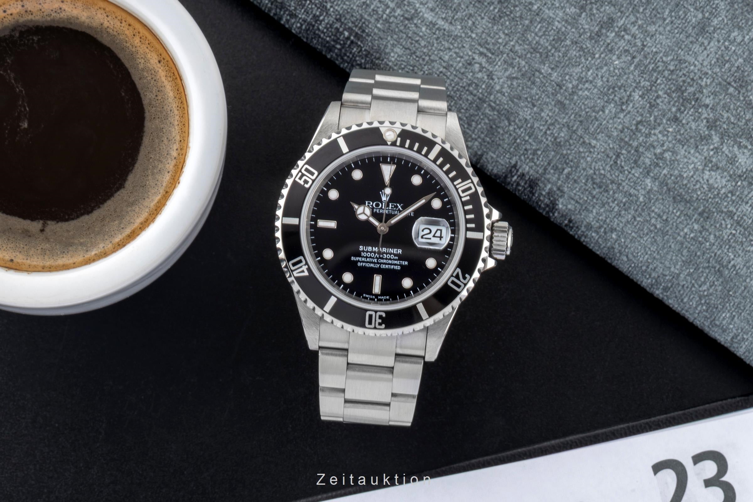Rolex Submariner Date 1000ft Oyster Edelstahl Automatik Ref. 16610T D-Serie  [2601454]