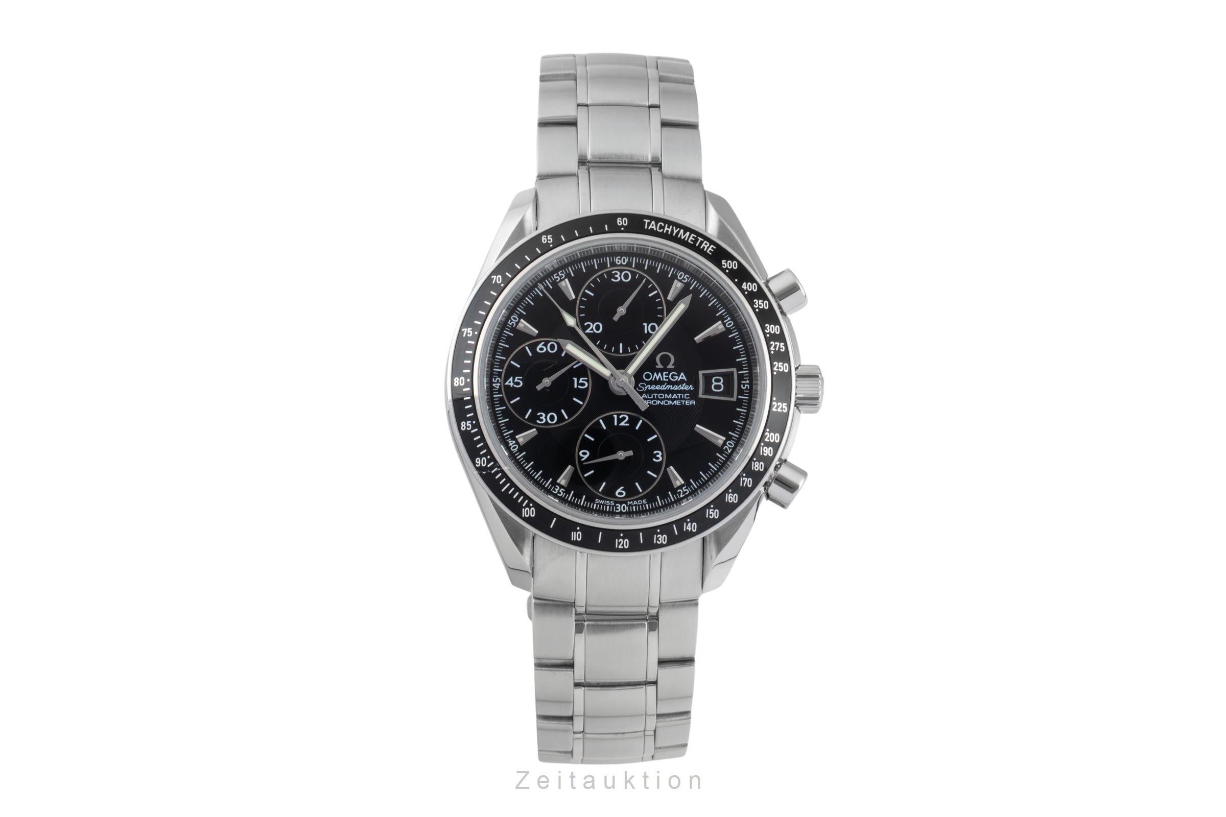 Omega Speedmaster Date chronograph steel automatic men's watch 3210.50.00  [2601457]
