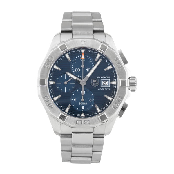Tag Heuer Aquaracer chronograph steel automatic men's watch CAY2112-2  [2601458]