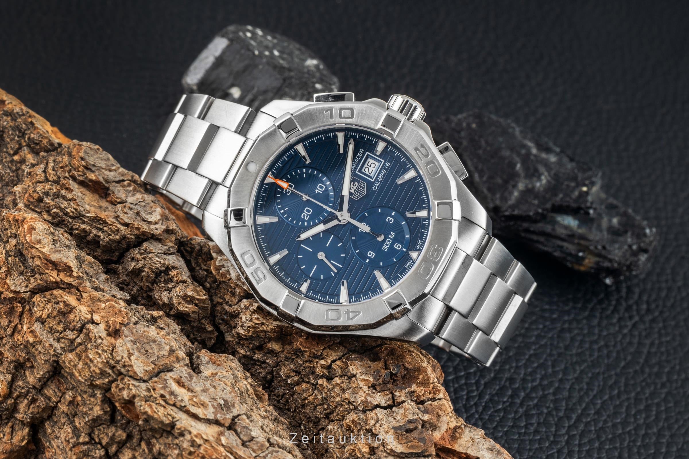 Tag Heuer Aquaracer chronograph steel automatic Kal. 16 Ref