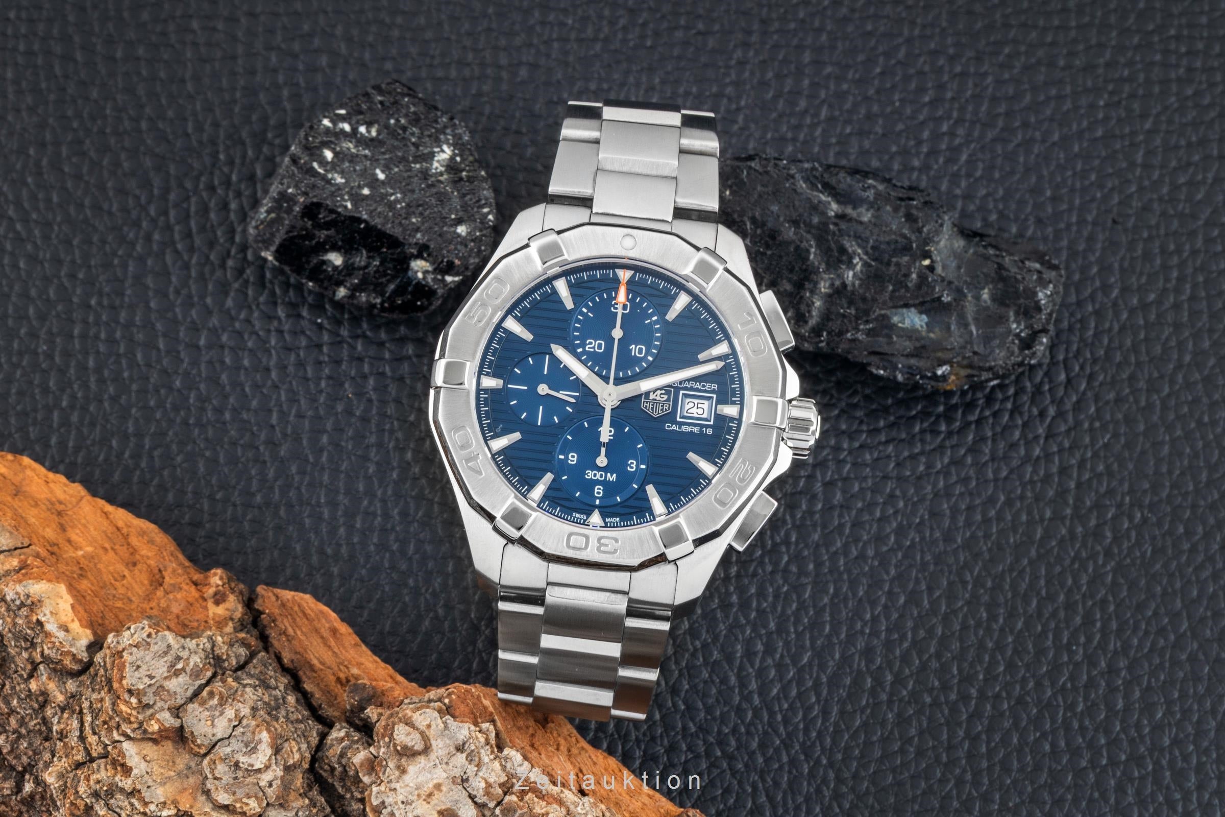 Tag Heuer Aquaracer chronograph steel automatic men's watch CAY2112-2  [2601458]