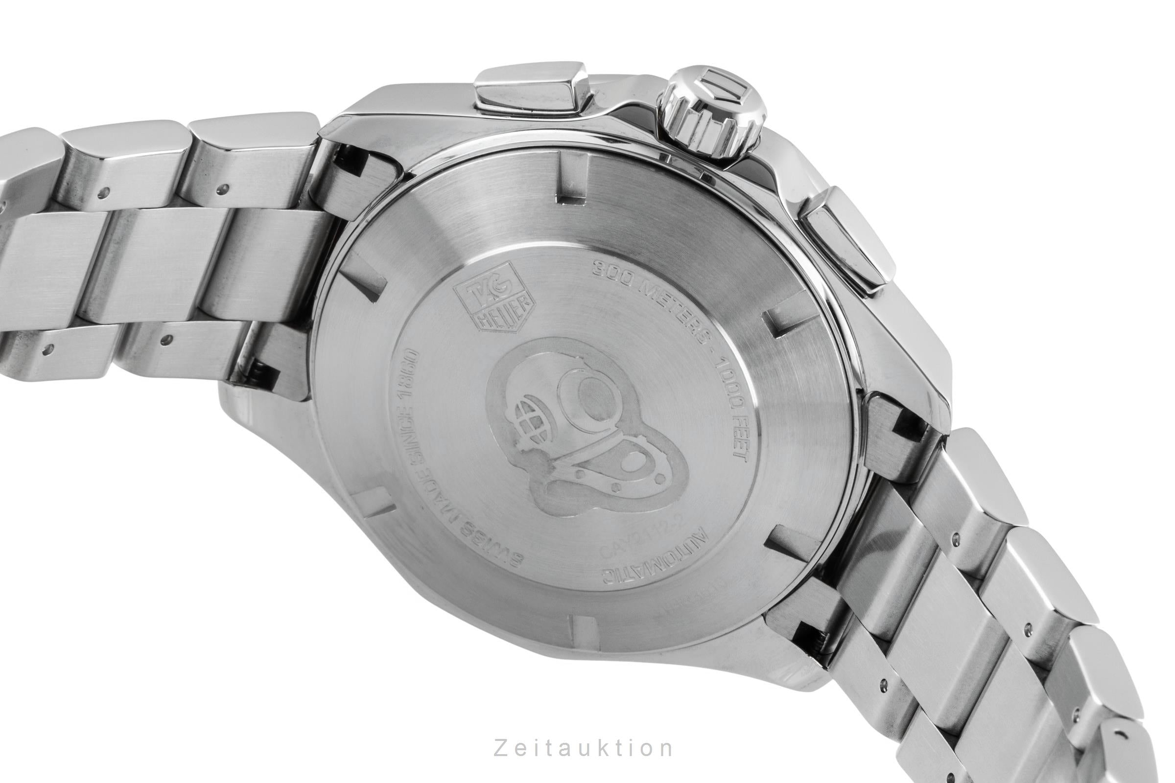 Tag Heuer Aquaracer chronograph steel automatic men's watch CAY2112-2  [2601458]